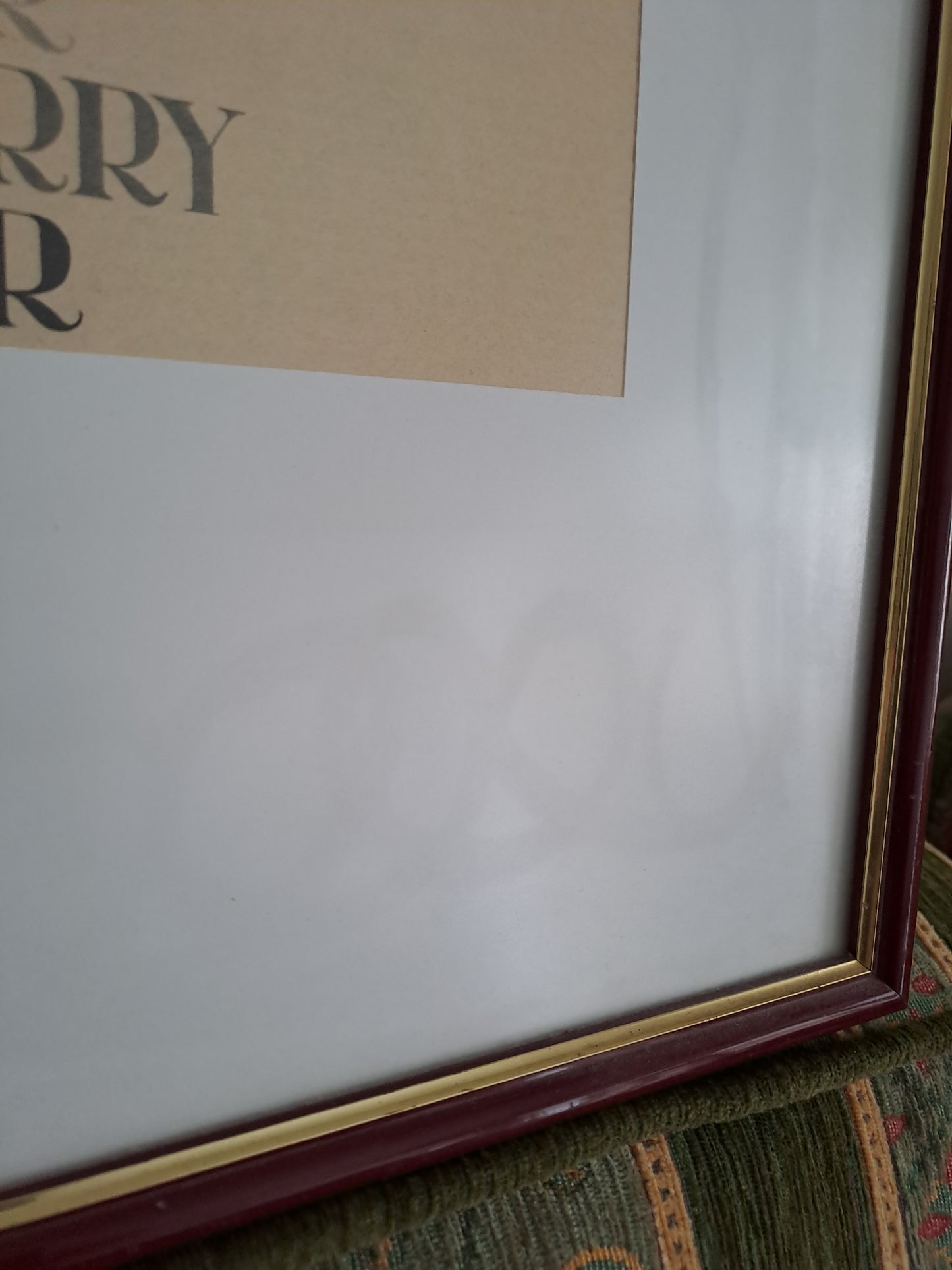 Cadre. Publicité Cher Cherry Rocher. Paul Philibert-Charrin.