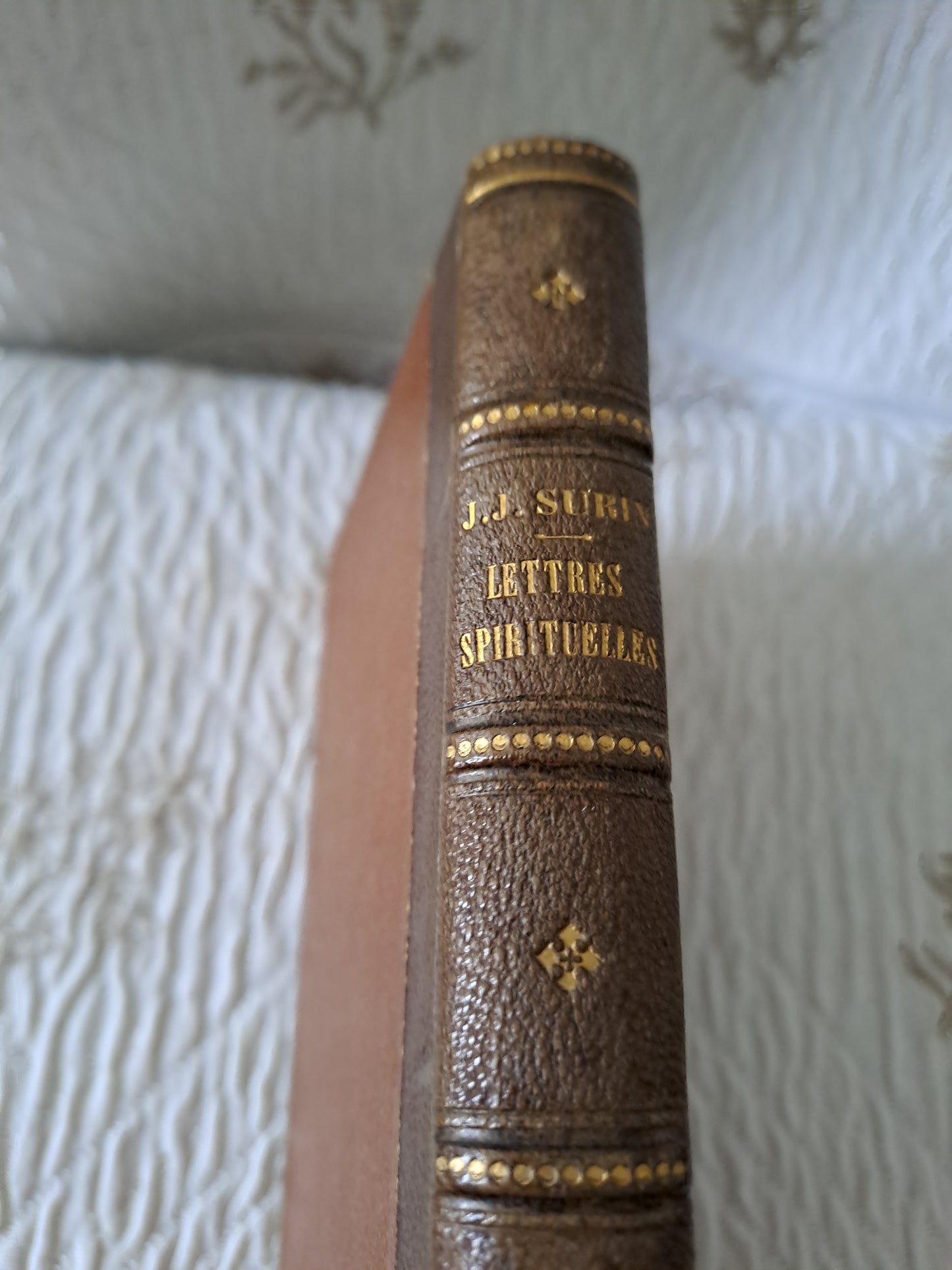 Livre. Lettres spirituelles par le Révérend Père J.  J.  Surin. 1846.