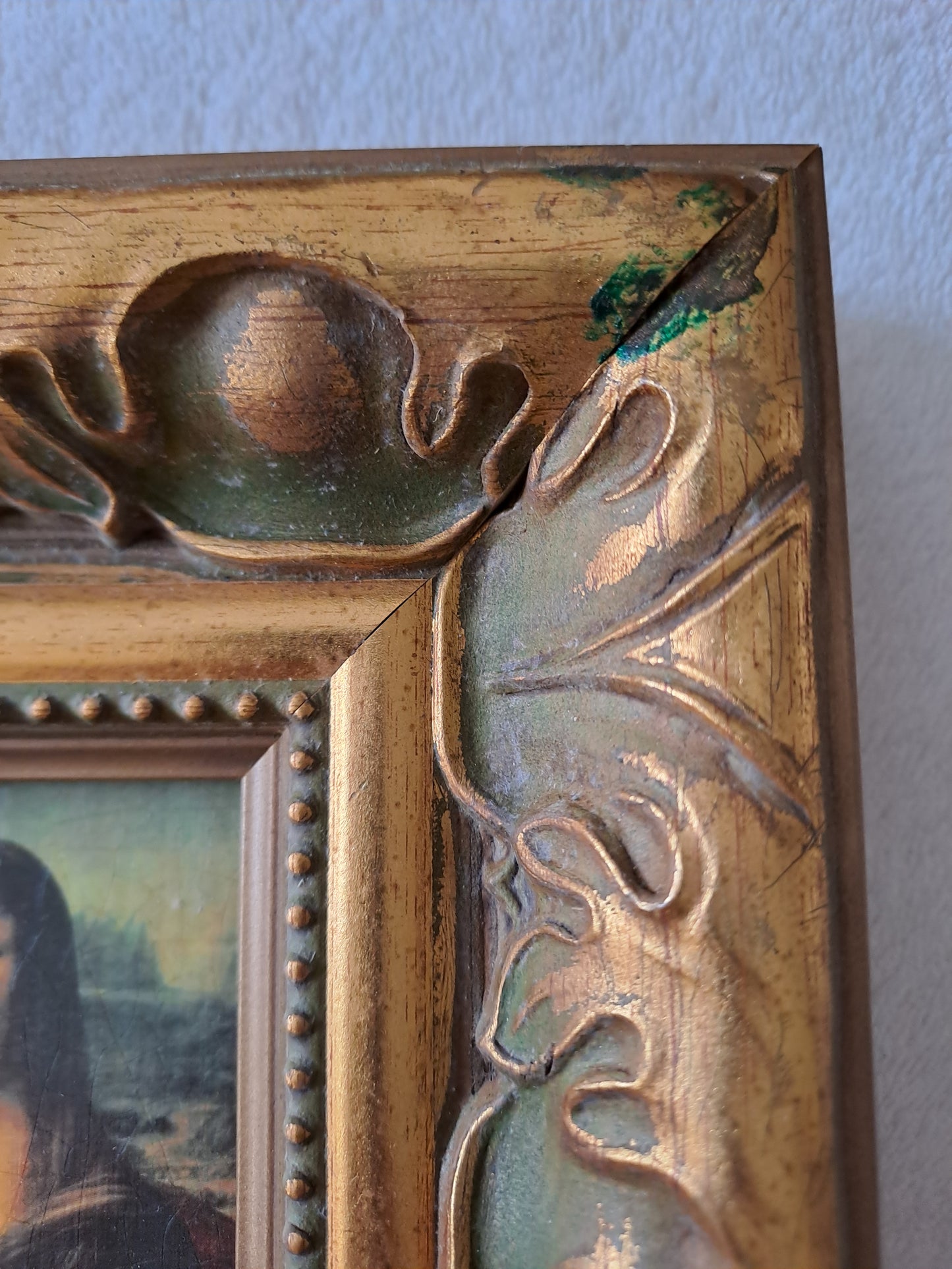 Cadre / tableau. La Joconde. Leonardo de Vinci : 1452 - 1519. Louvres, Paris.