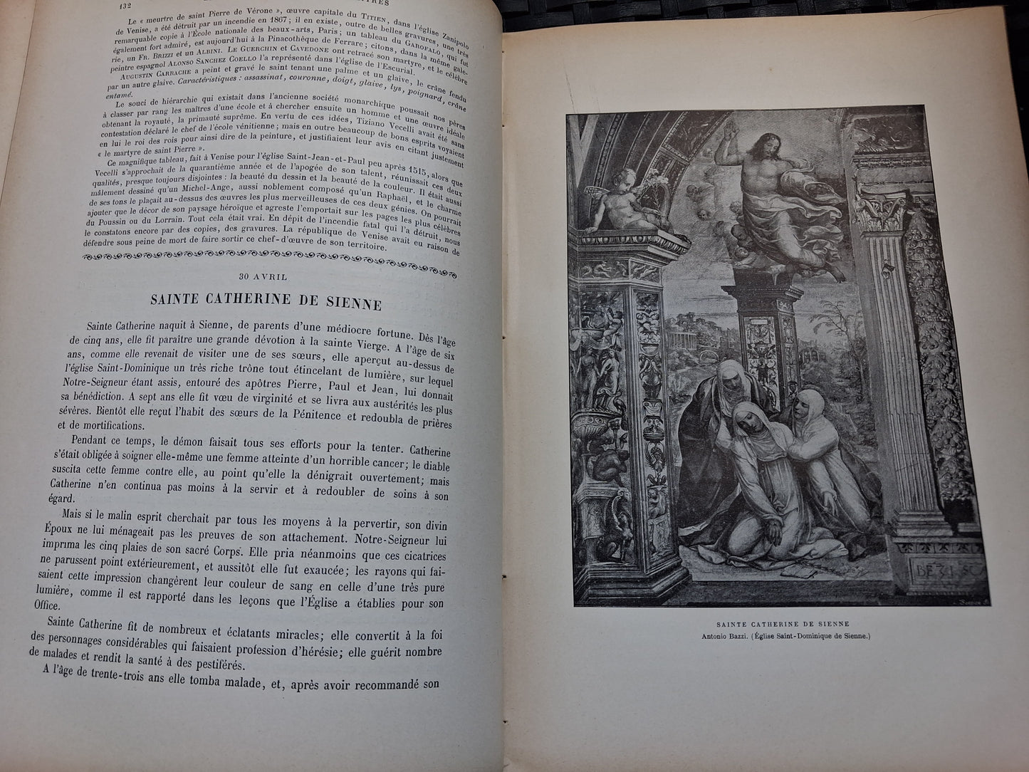 Les Saints par les grands Maitres Charles Ponsonailhe 1ere serie in-4° Ancien livre vintage catholique