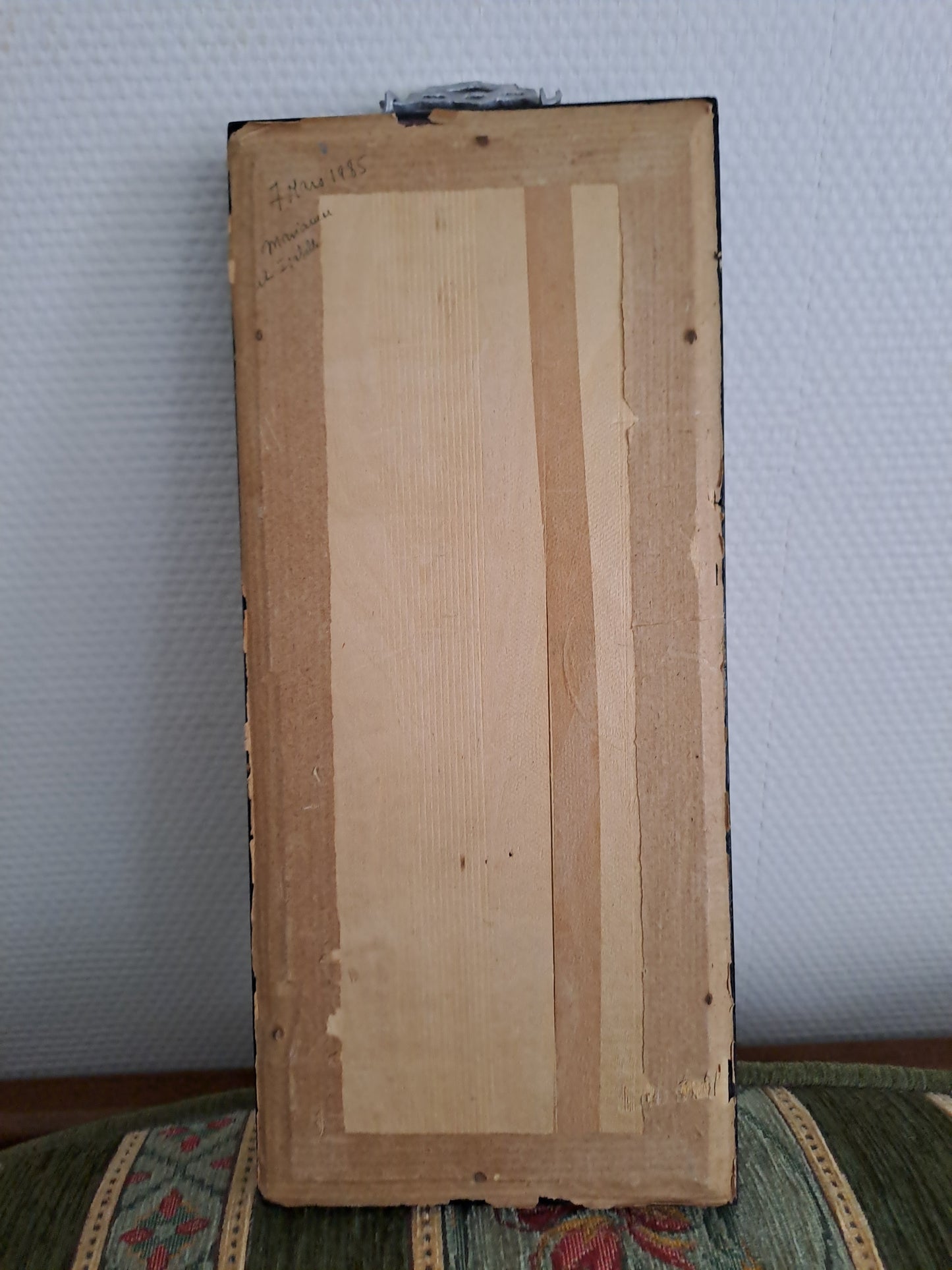 Tableau en Nacre et cadre en bois Laque.