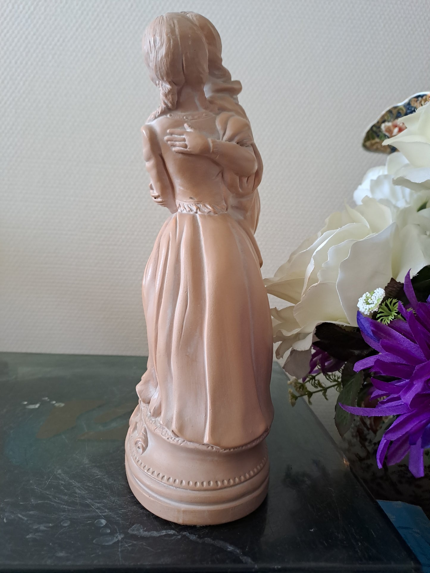 Statue Représentant Roméo et Juliette. Signé et numéroté.