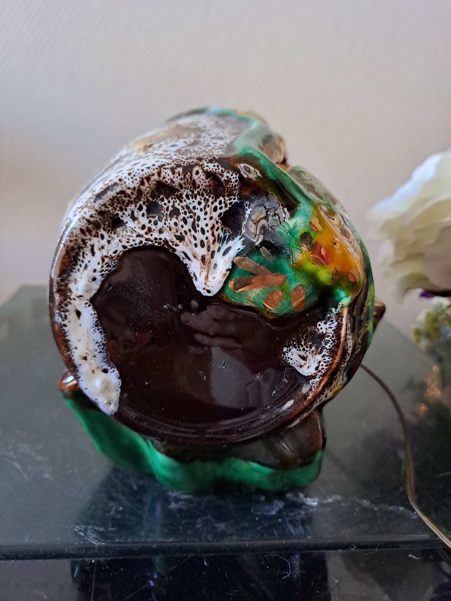 Lampe Vallauris en céramique. 1950 / 60.