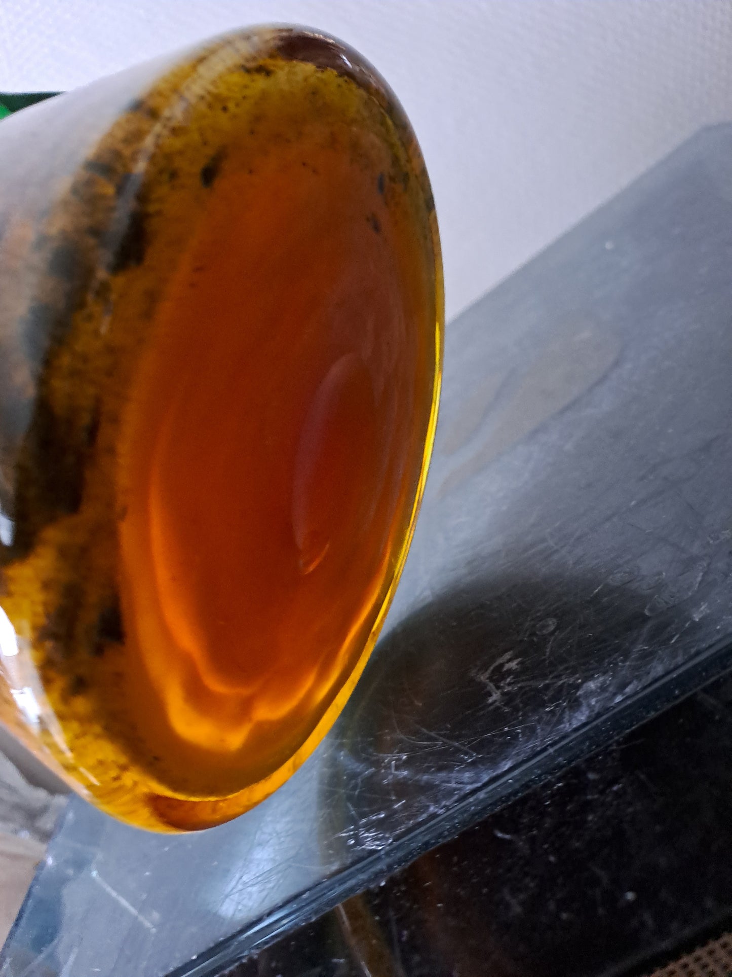 Vase En Pâte De Verre.