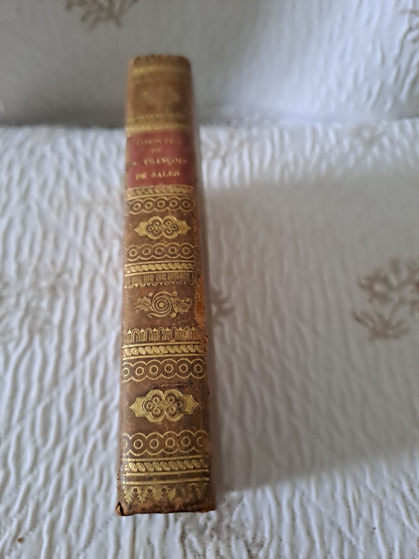 Livre. La véritable conduite de saint François de Sales. 1828.