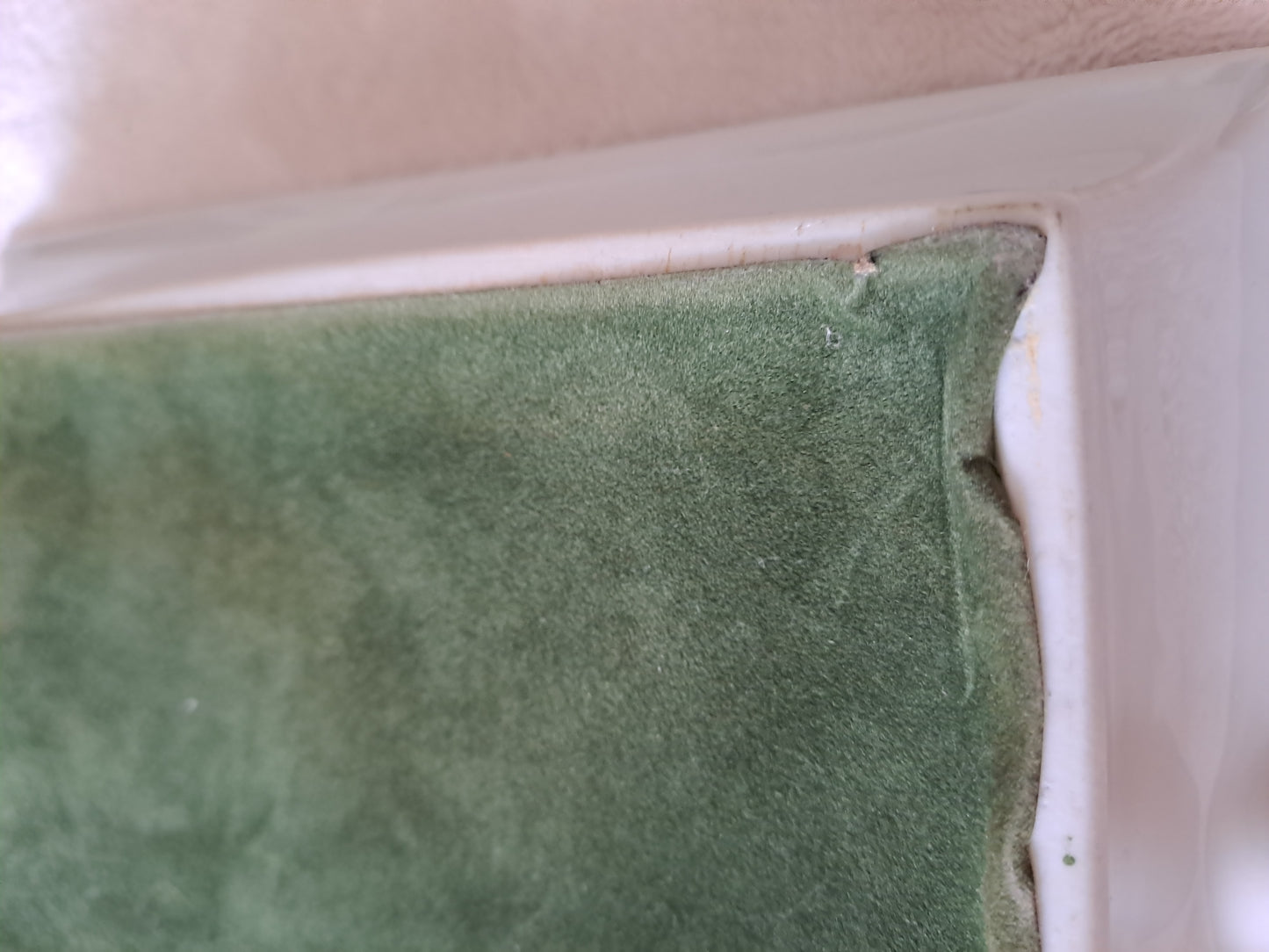 Cendrier à cigares. Porcelaine Limoges France. Peint À La Main. Ancien decoratrice vintage catholique.