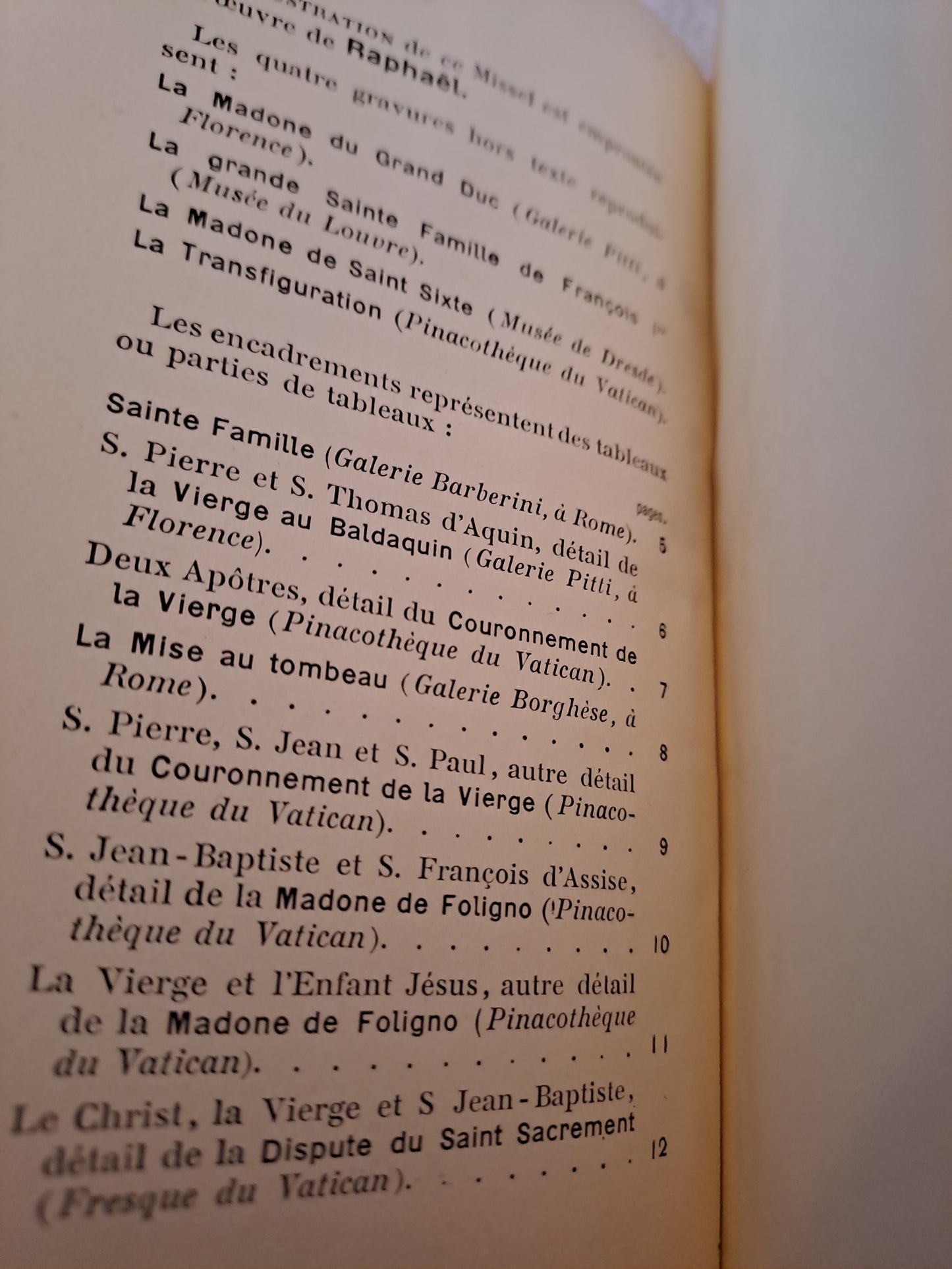 Missel romain contenant les offices de tous les dimanches et.....