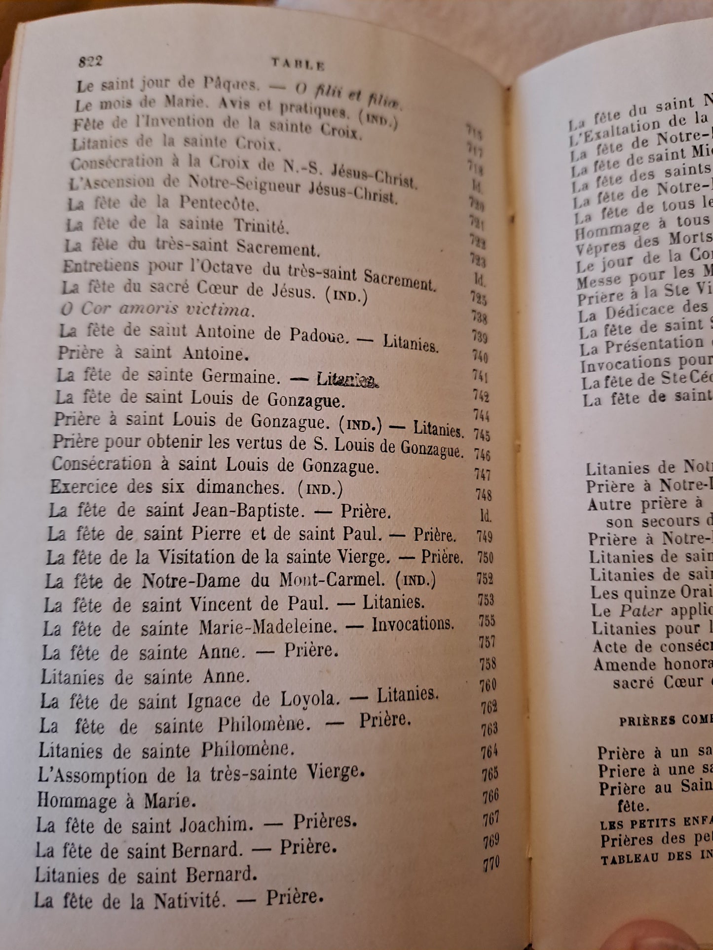 Nouveau formulaire de prières  dédié aux enfants de Marie.