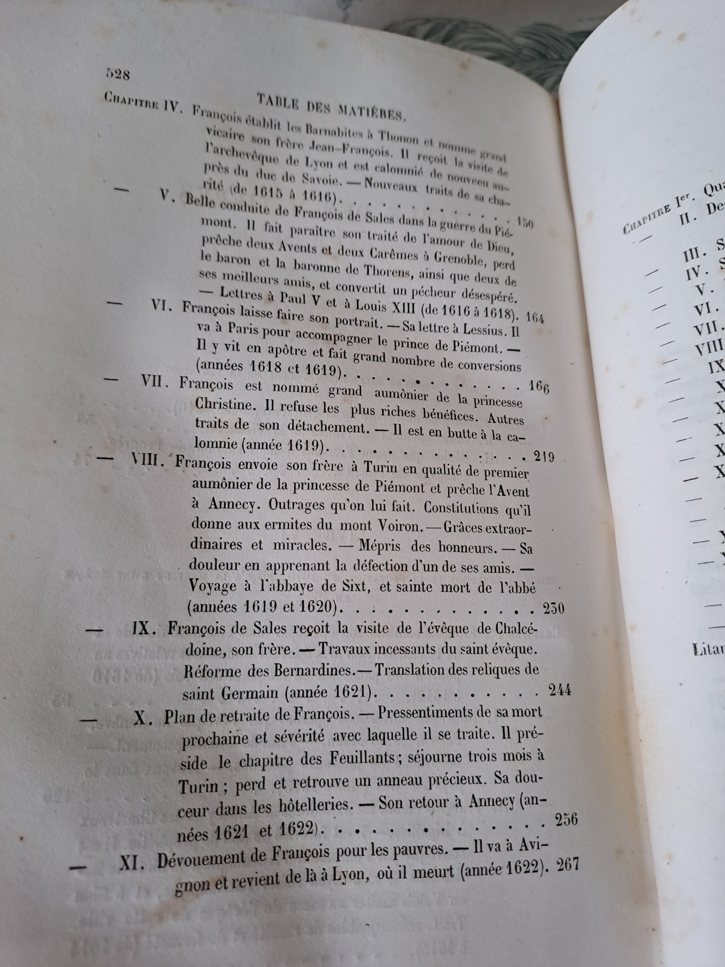 Vies de Saint François de Sales. T2. Paris le curé de Saint Sulpice. 1856. Ancien livre vintage catholique.
