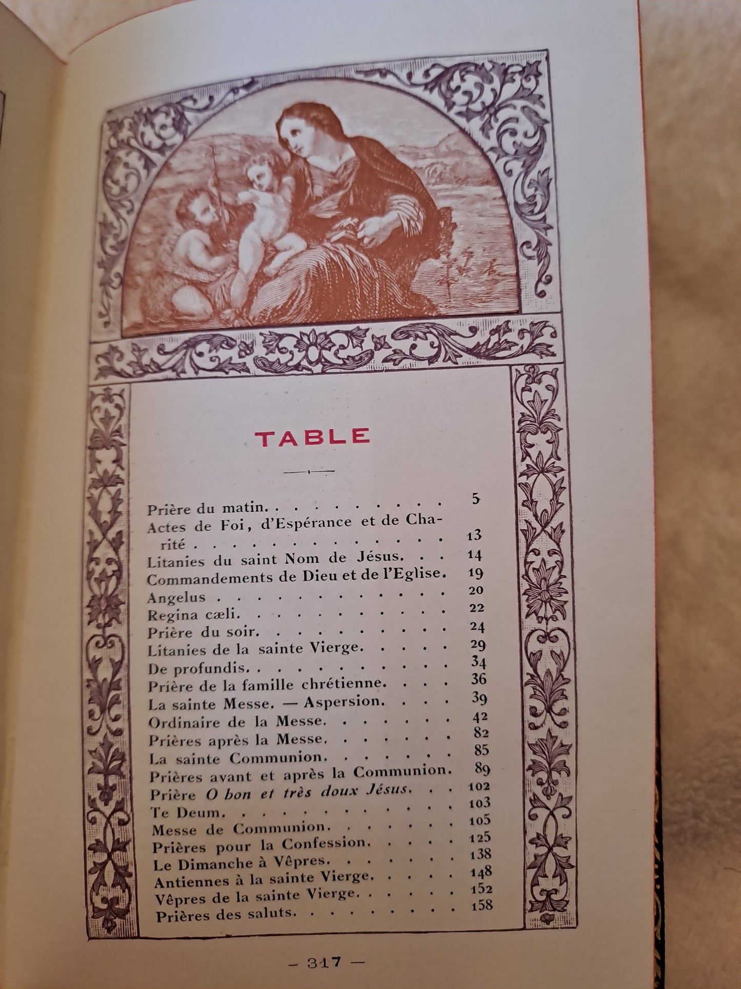 Missel romain contenant les offices de tous les dimanches et.....