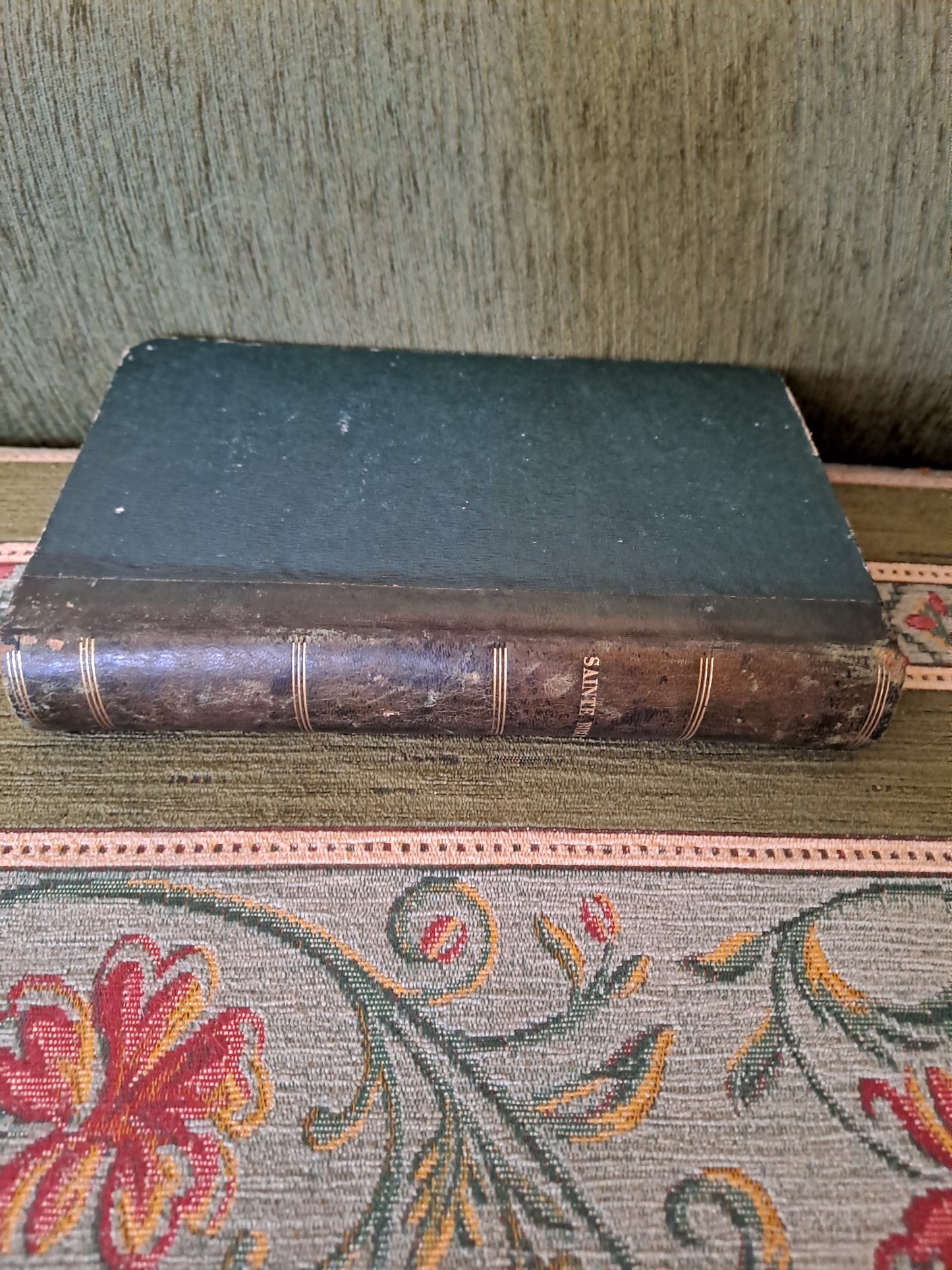 Sainte Bible T4. Par R. P De Carrières commentaires de Menochius. 1854.