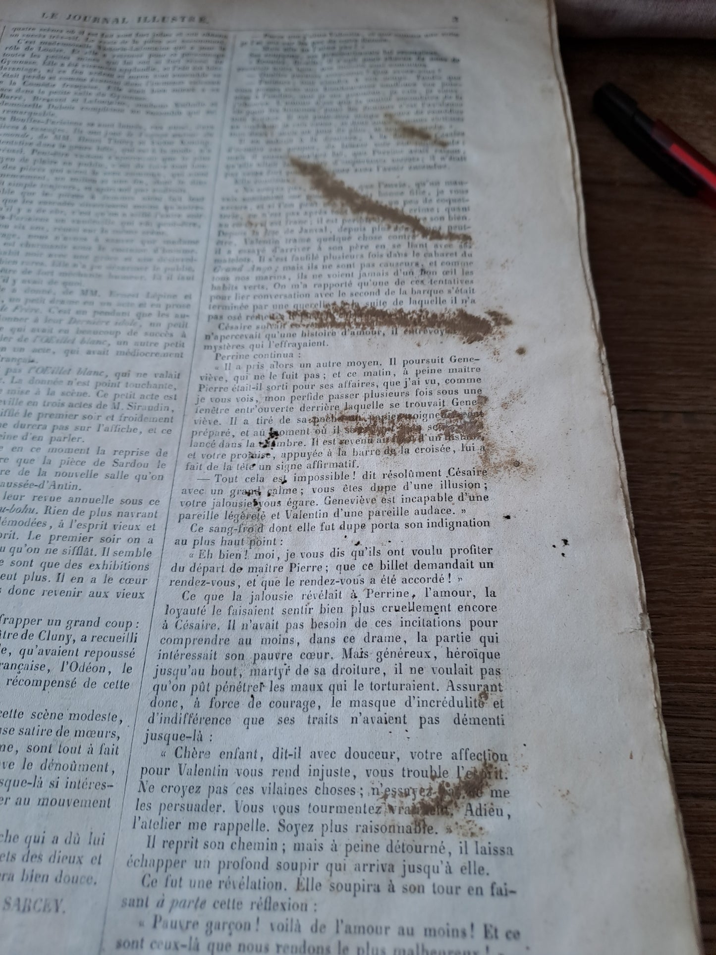 Revues " Le Journal illustré ". Année 1868. 5 eme année. Ancien livre vintage.