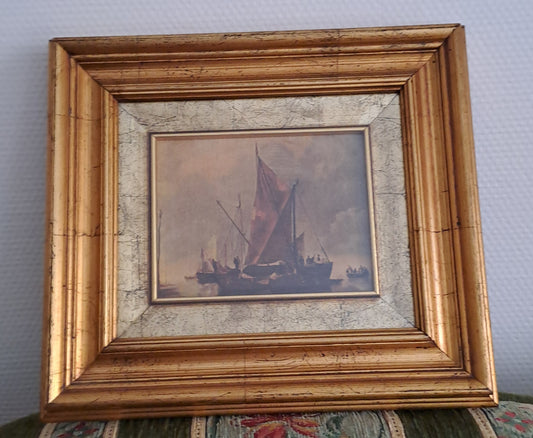 Cadre / tableau bateaux.