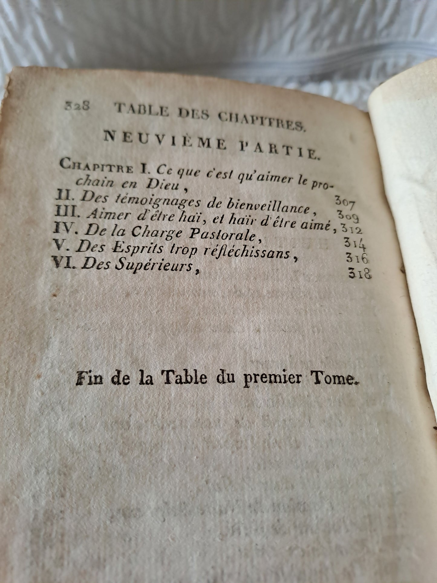 L'esprit de Saint François de Sales. T1. 1816. Ancien livre vintage catholique.