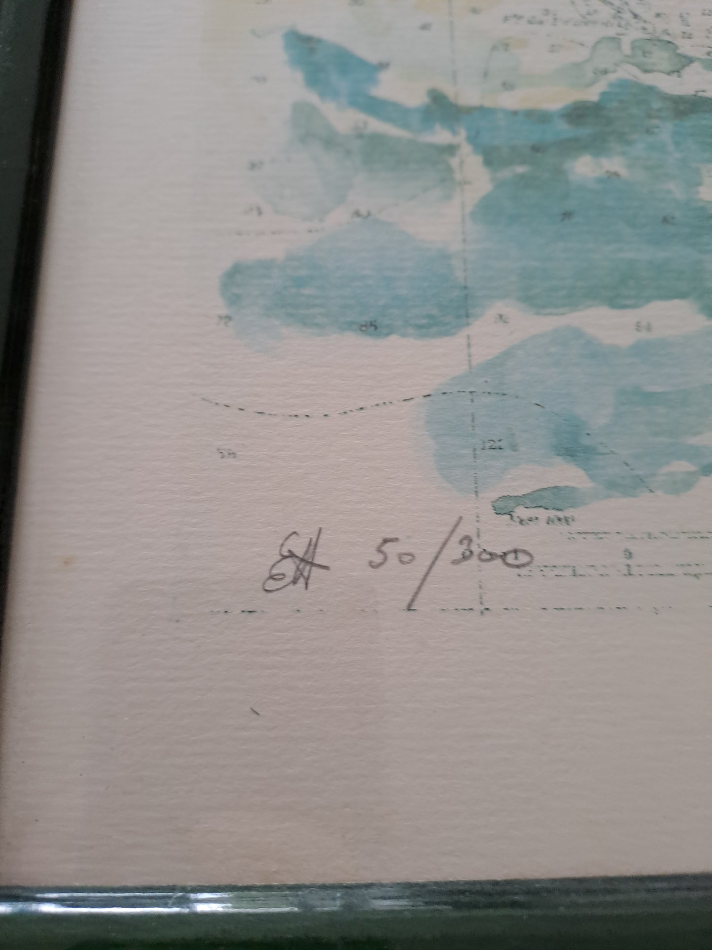 Lithographie. Jean Doat. Numéroté (50/300) Et Signé Au Crayon.  Ancien décoration vintage.