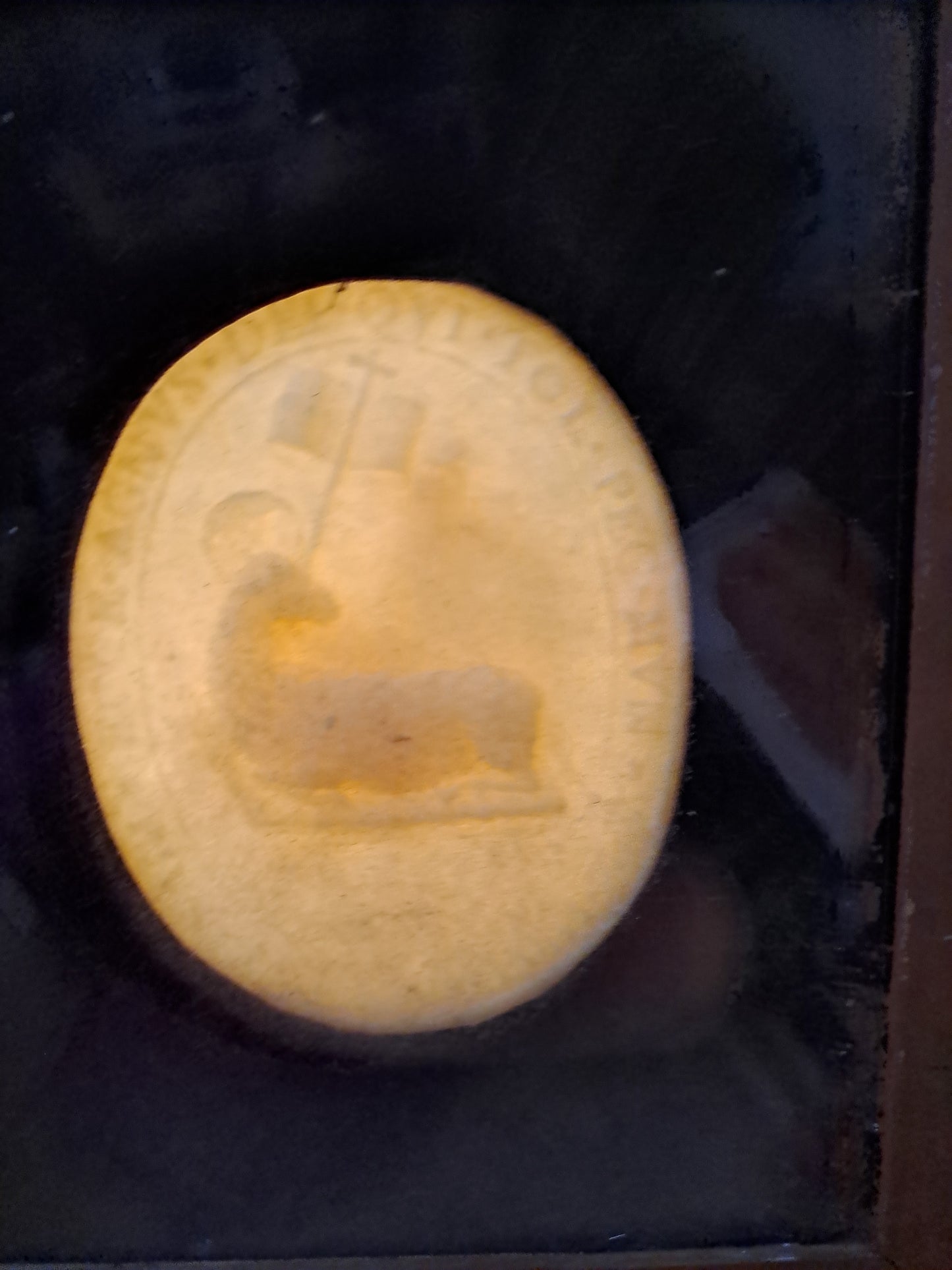 Agnus Dei. Pie IX.
Pie IX a été pape de 1946 à 1878.