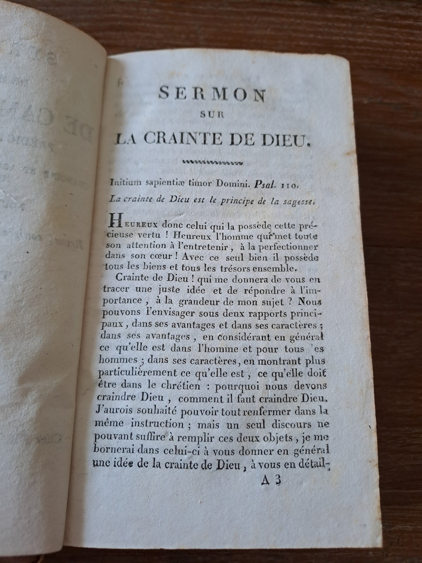 Sermons de l'abbé de Combaceres T2 Prédicateur du Roi 1822 Ancien livre vintage catholique
