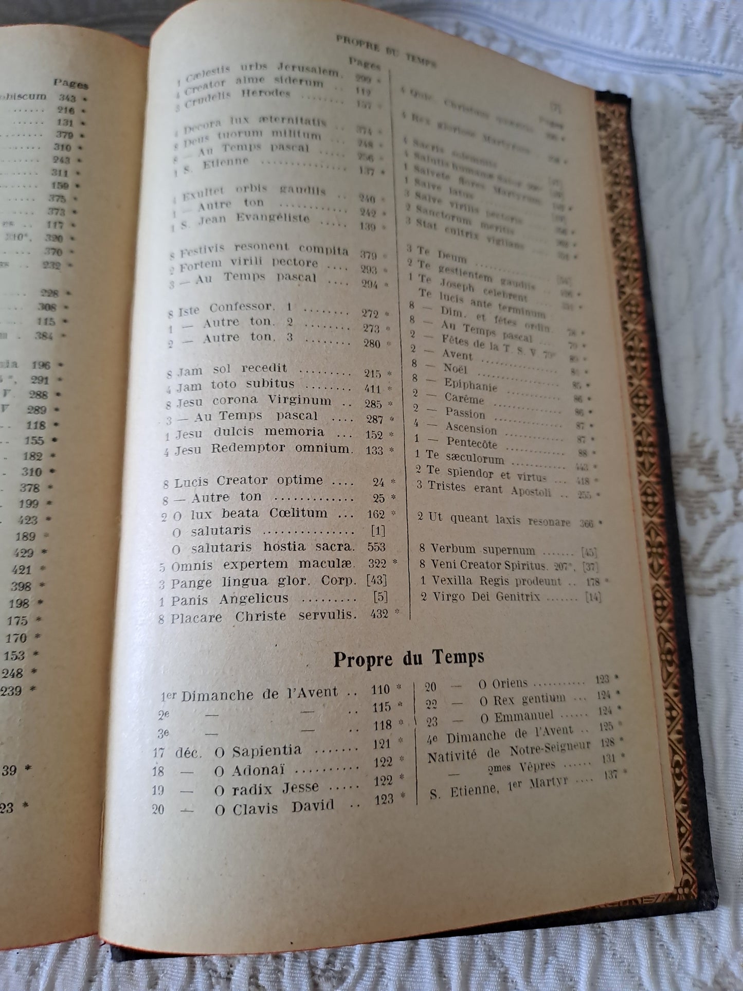 Vespéral Dominical en Notation Gregorienne Et Clef De Sol. 1926.