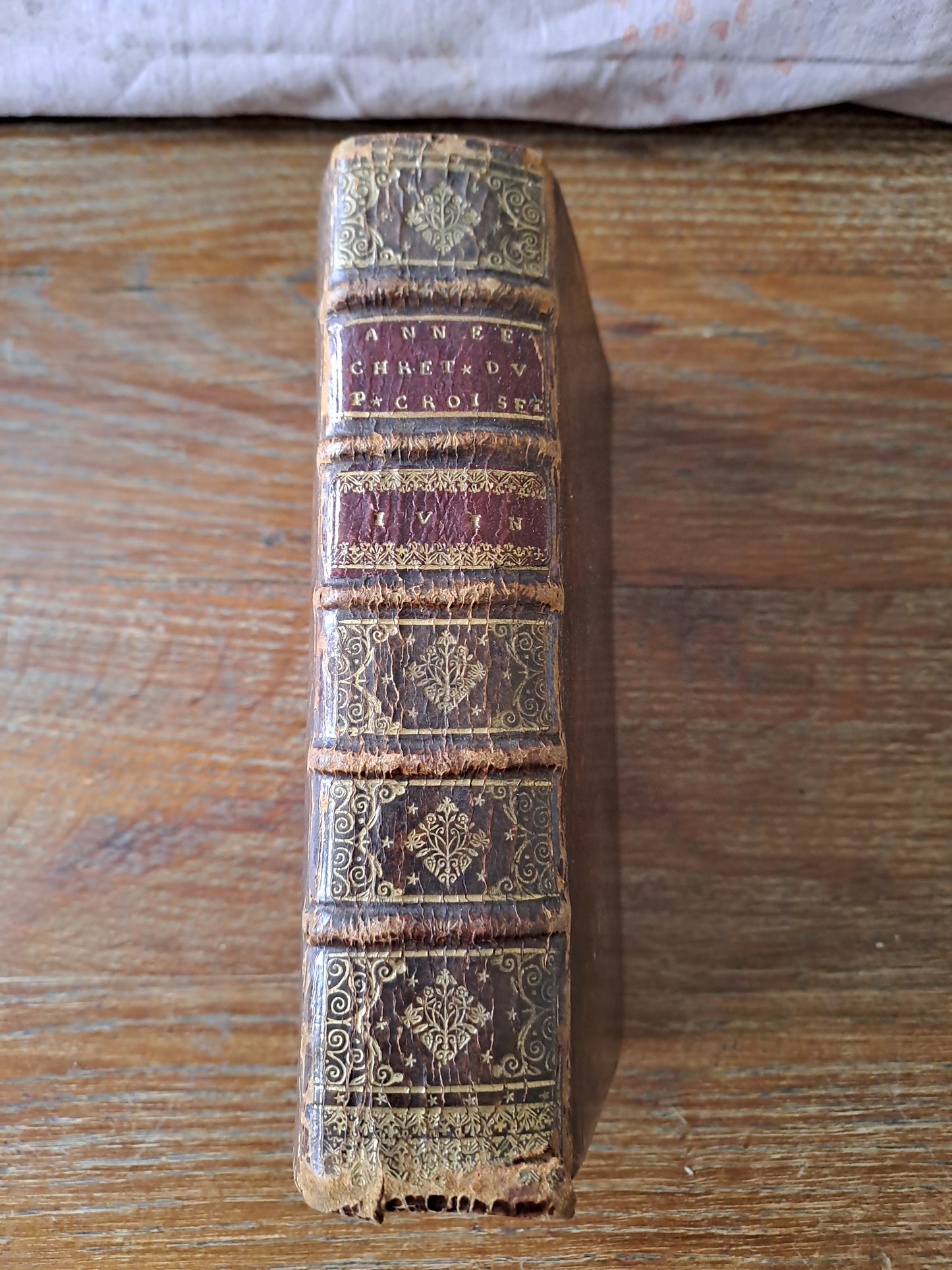 Année chretienne. Juin 1717. Exercices de piété pour tous les jours. Ancien livre vintage catholique.