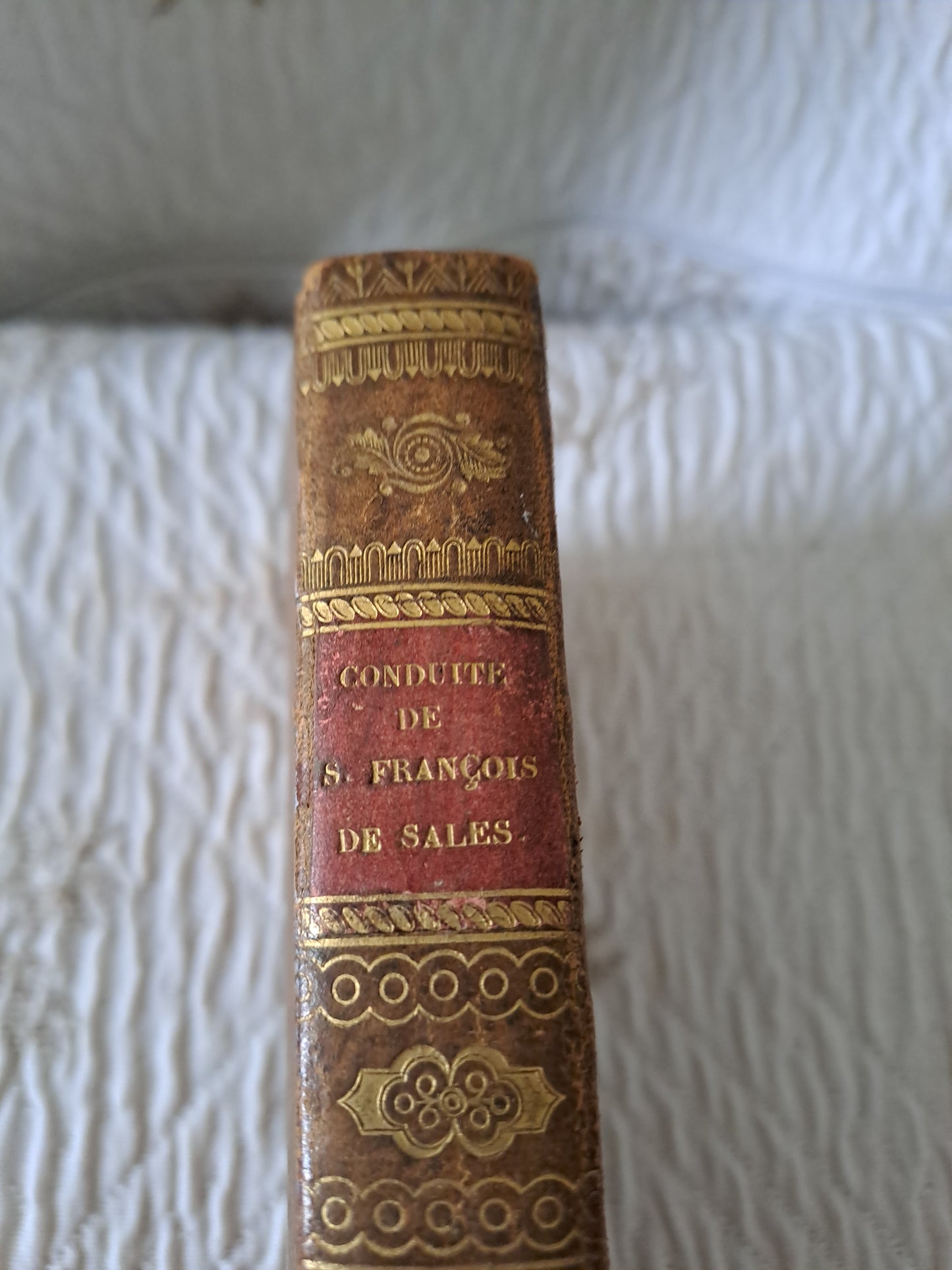 Livre. La véritable conduite de saint François de Sales. 1828.