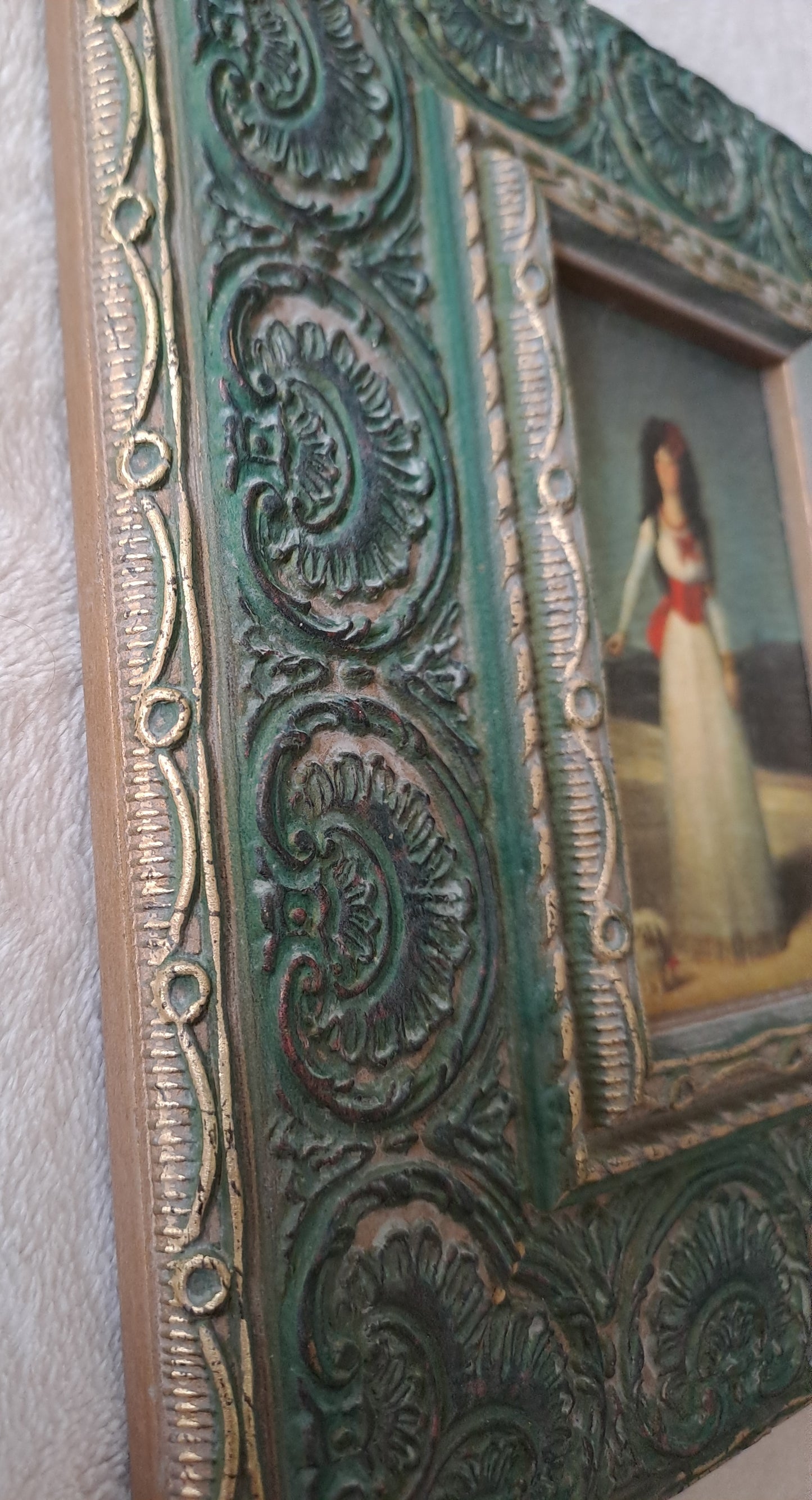 Cadre / tableau. La duchesse d'Albe. Goya : 1746 - 1828.