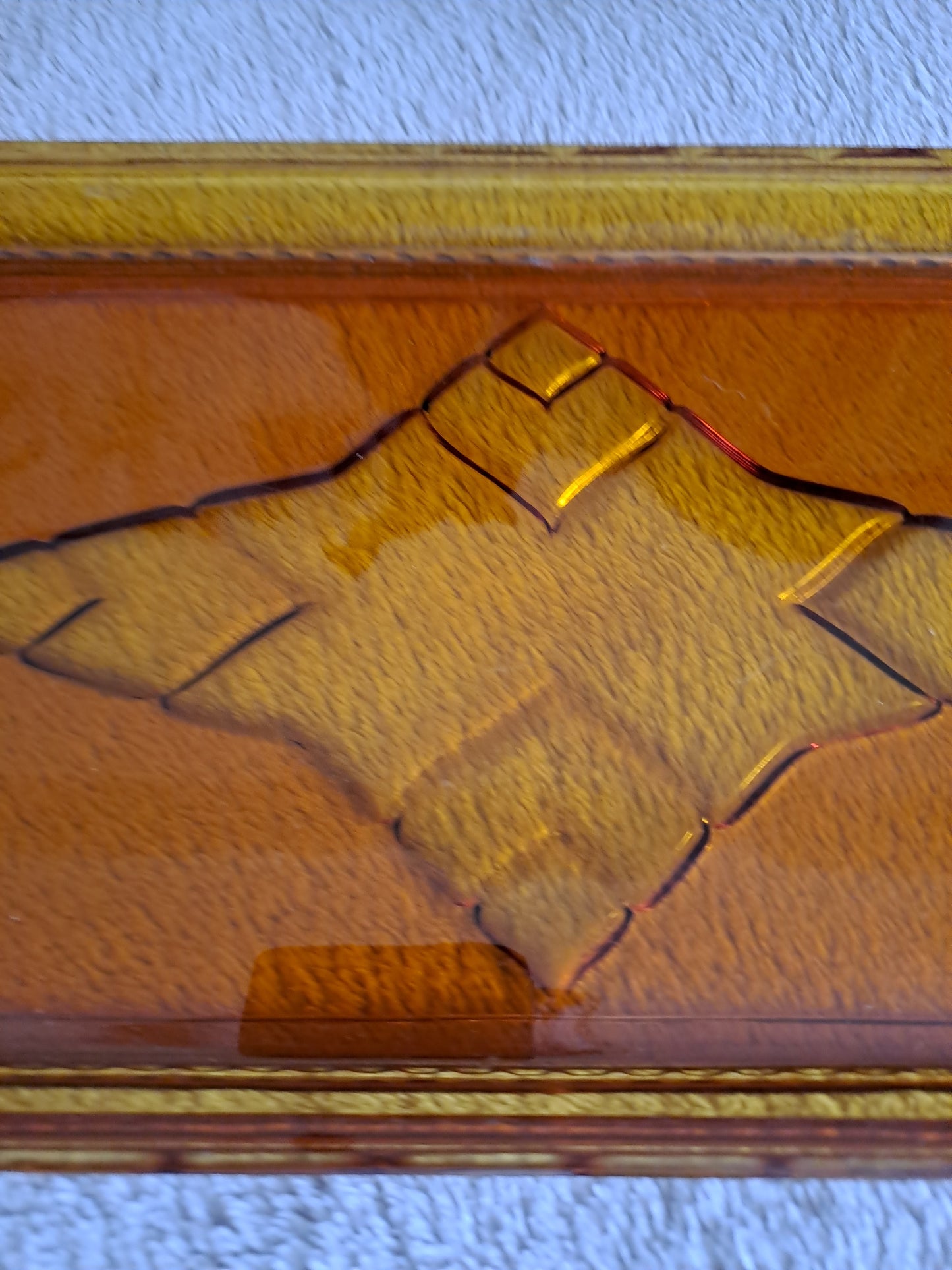 Plateau de service. Art deco.