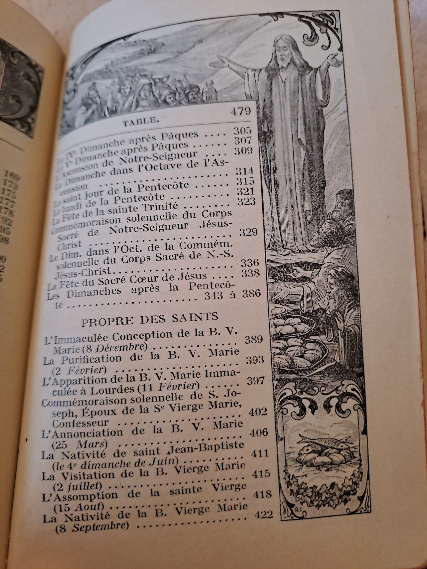 Missel romain à l'usage des fidèles contenant les prières usuelles, propre du temps et propre....
