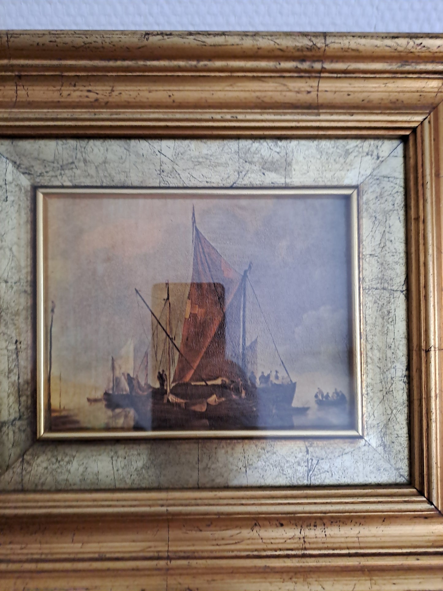 Cadre / tableau bateaux.