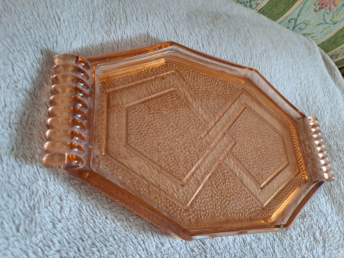 Plat De Service à Liqueur. Art deco.
