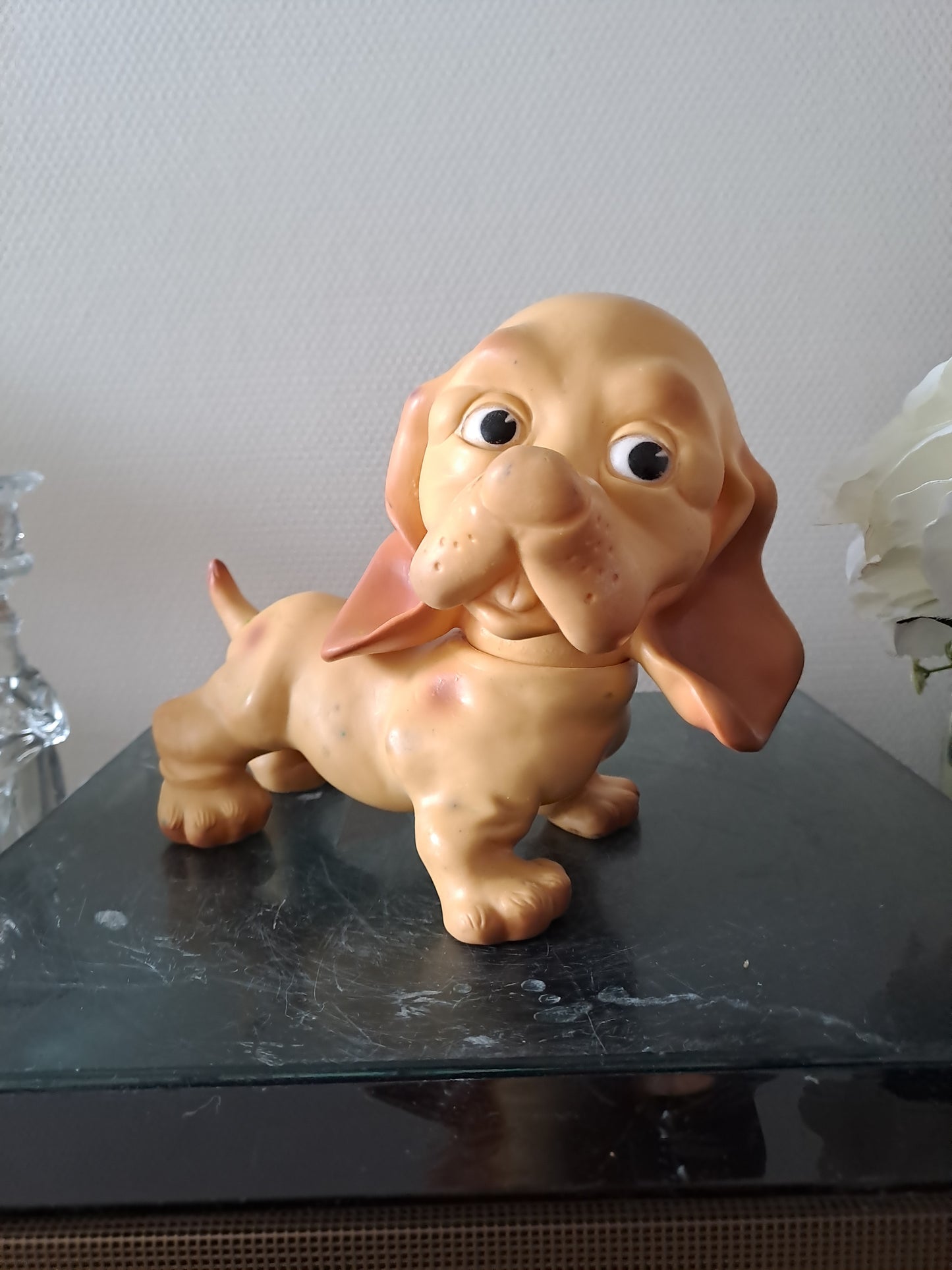 Chien. Pouet-Pouet. Vintage.