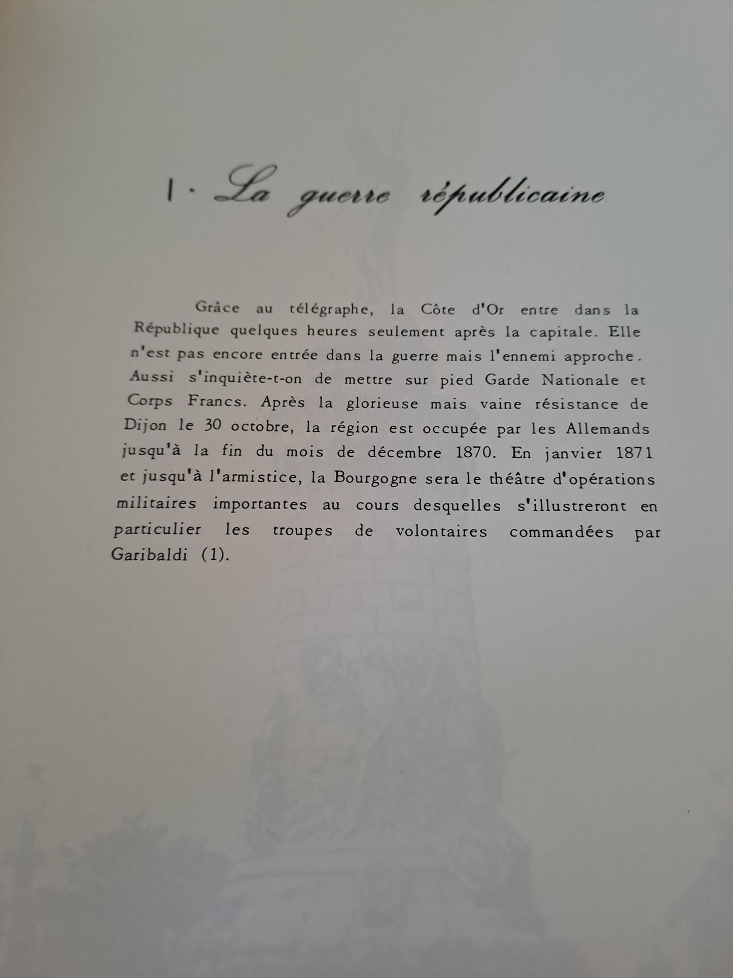 Livre. La IIIe république en Côte-d'Or. 1870 - 1914.