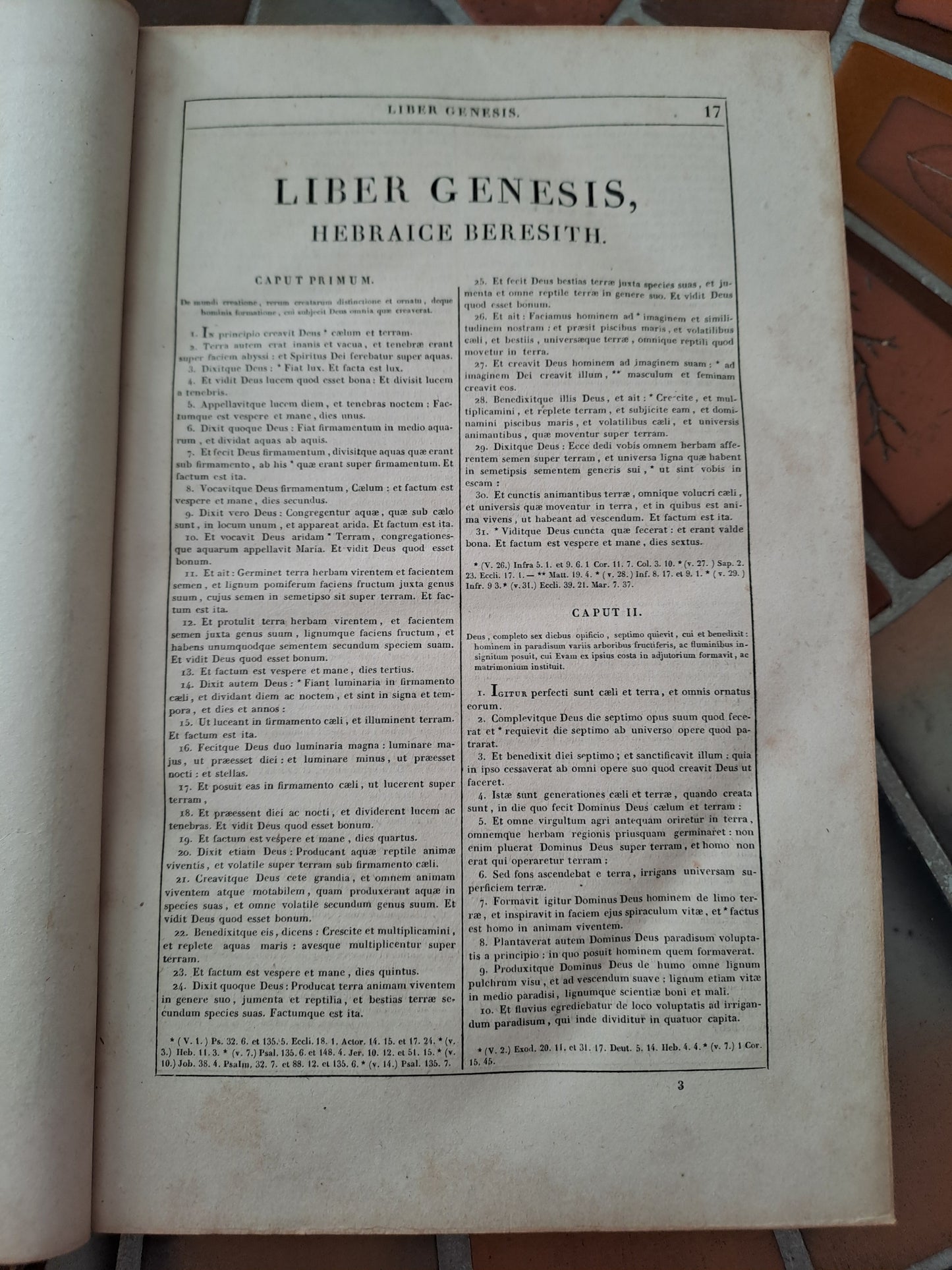 Biblia sacra Vulgate editionis Sixti V pontificus maximi Jessu recognita Clementis VIII Auctoritate edita. 1827.