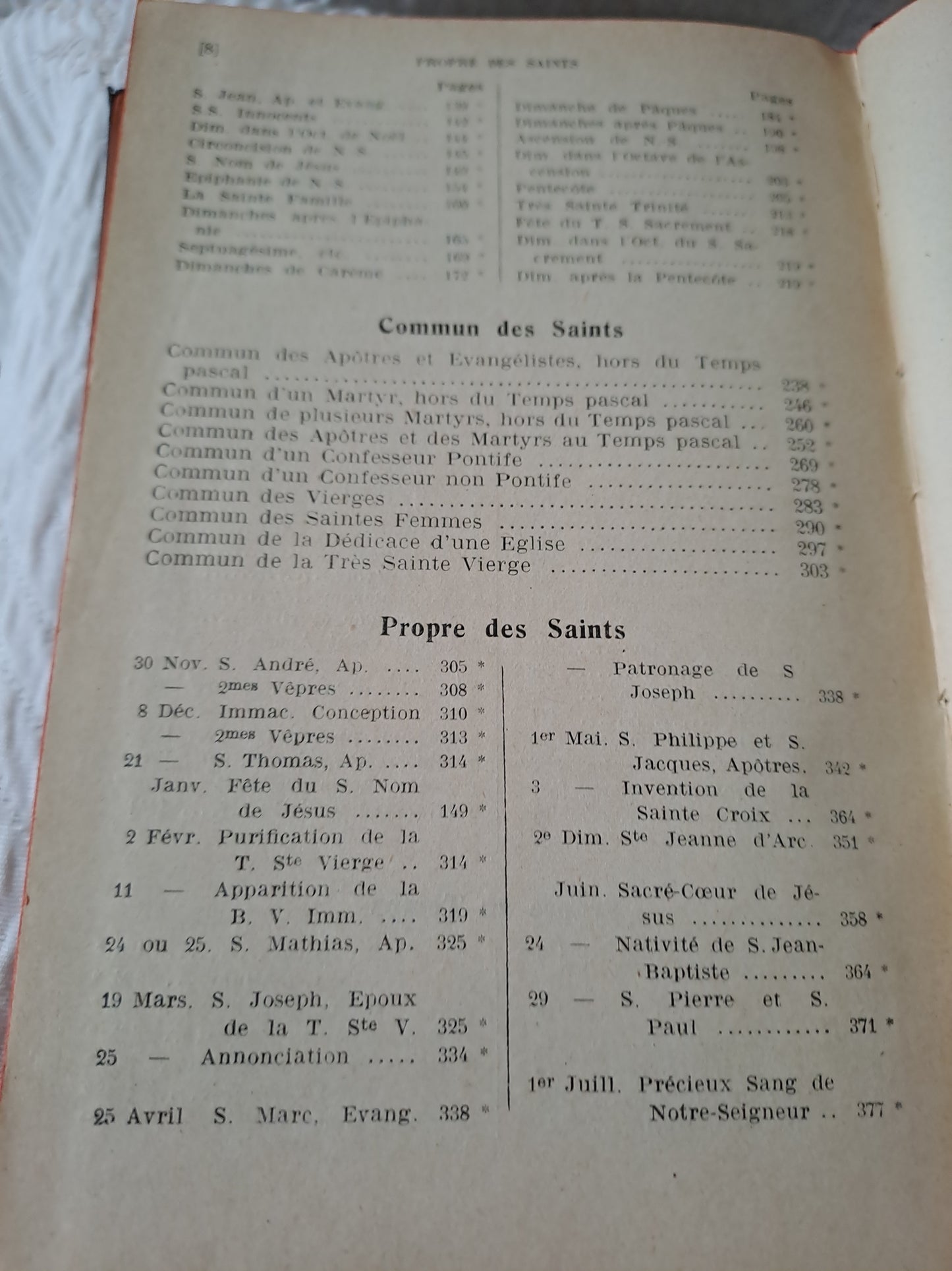 Vespéral Dominical en Notation Gregorienne Et Clef De Sol. 1926.