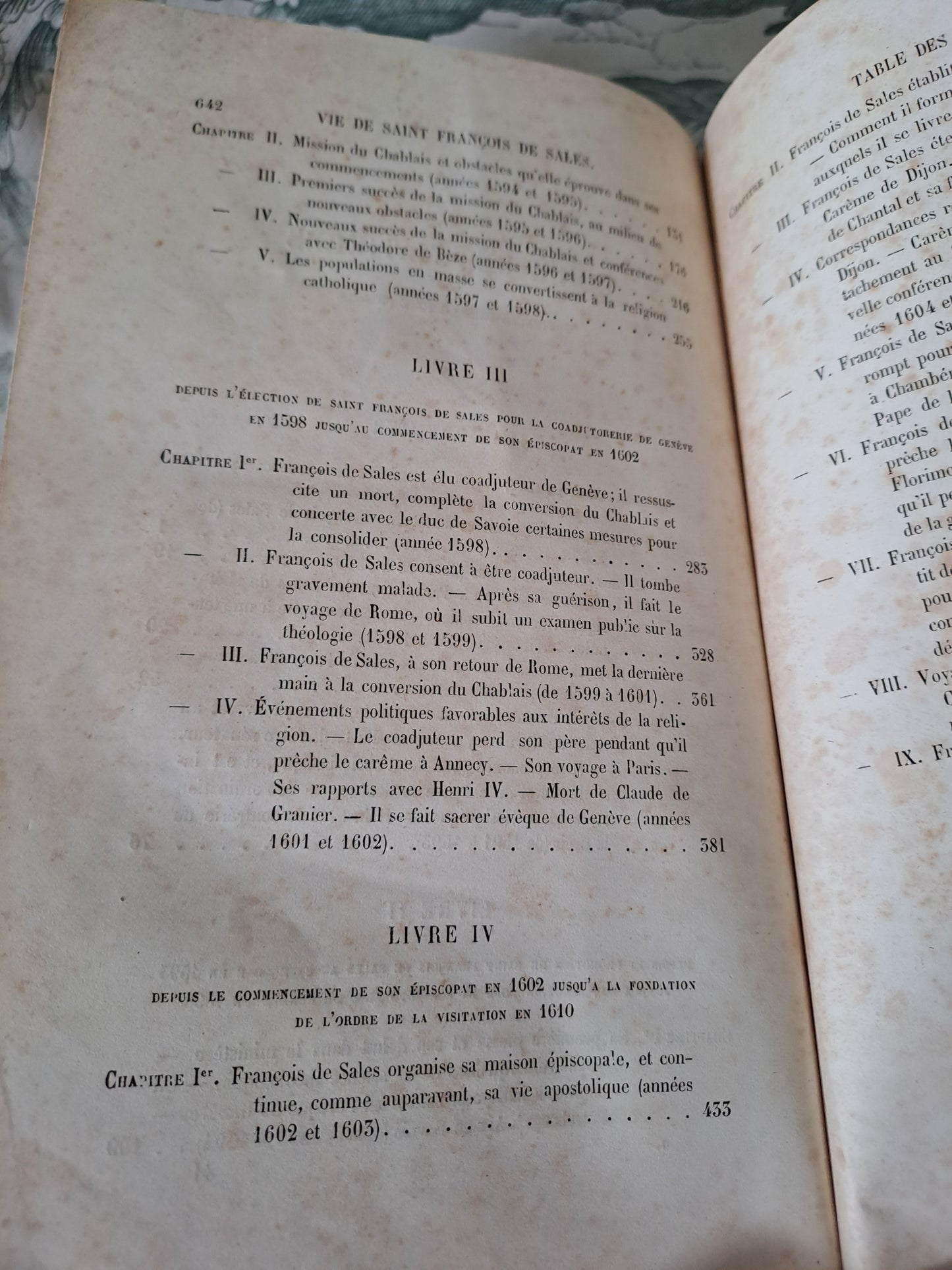 Vie de Saint François de Sales. 1856. Tome 1. 