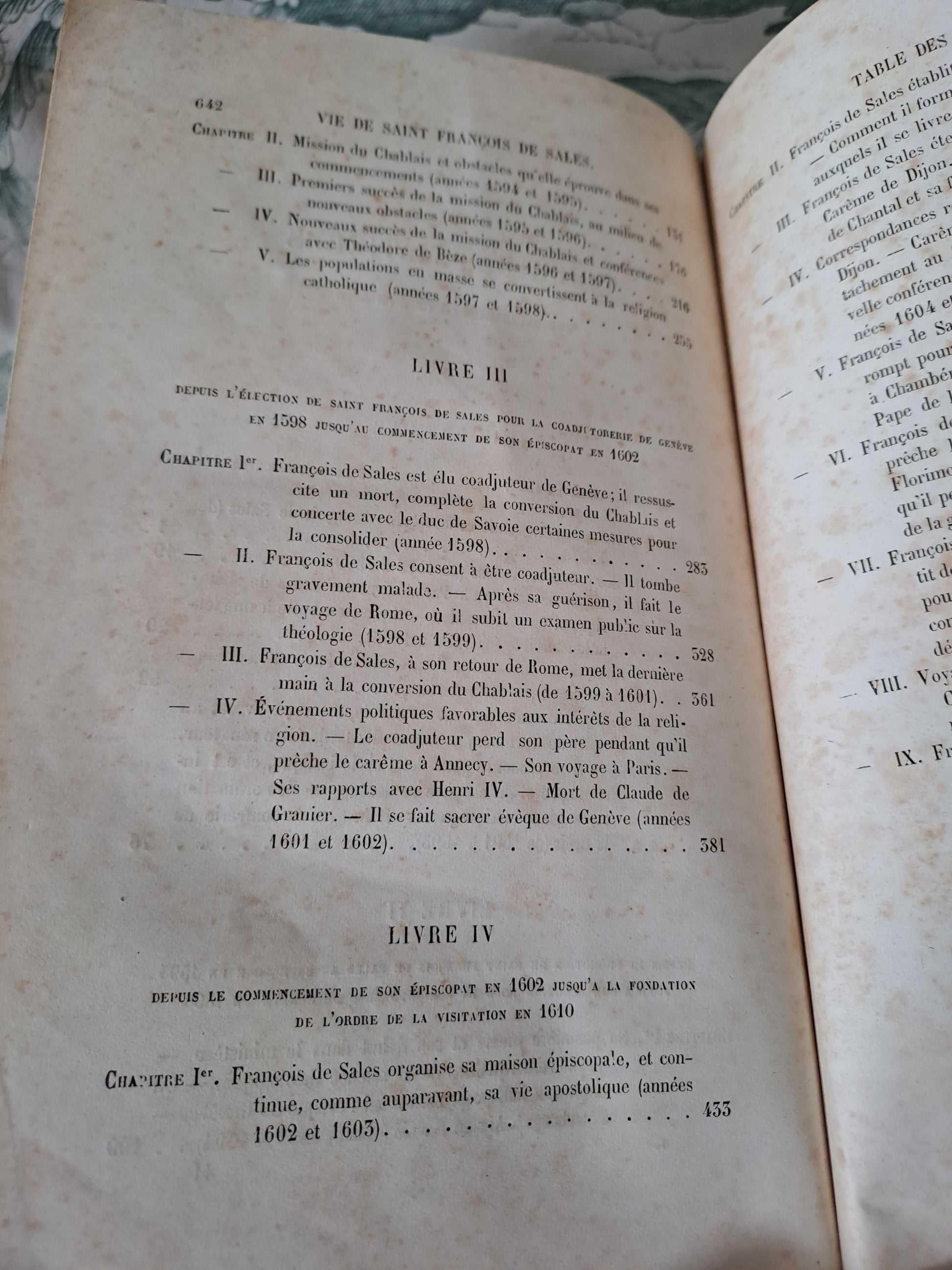 Vie de Saint François de Sales. 1856. Tome 1. 