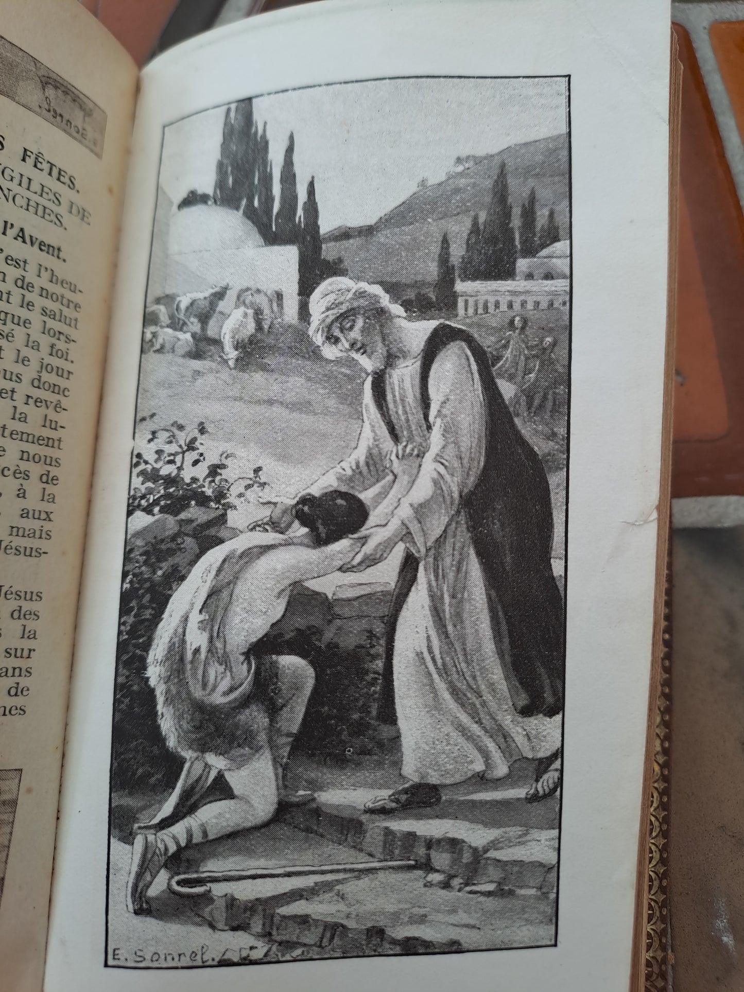 Missel des paraboles. N°1265. Imprimatur. Ancien livre vintage catholique.
