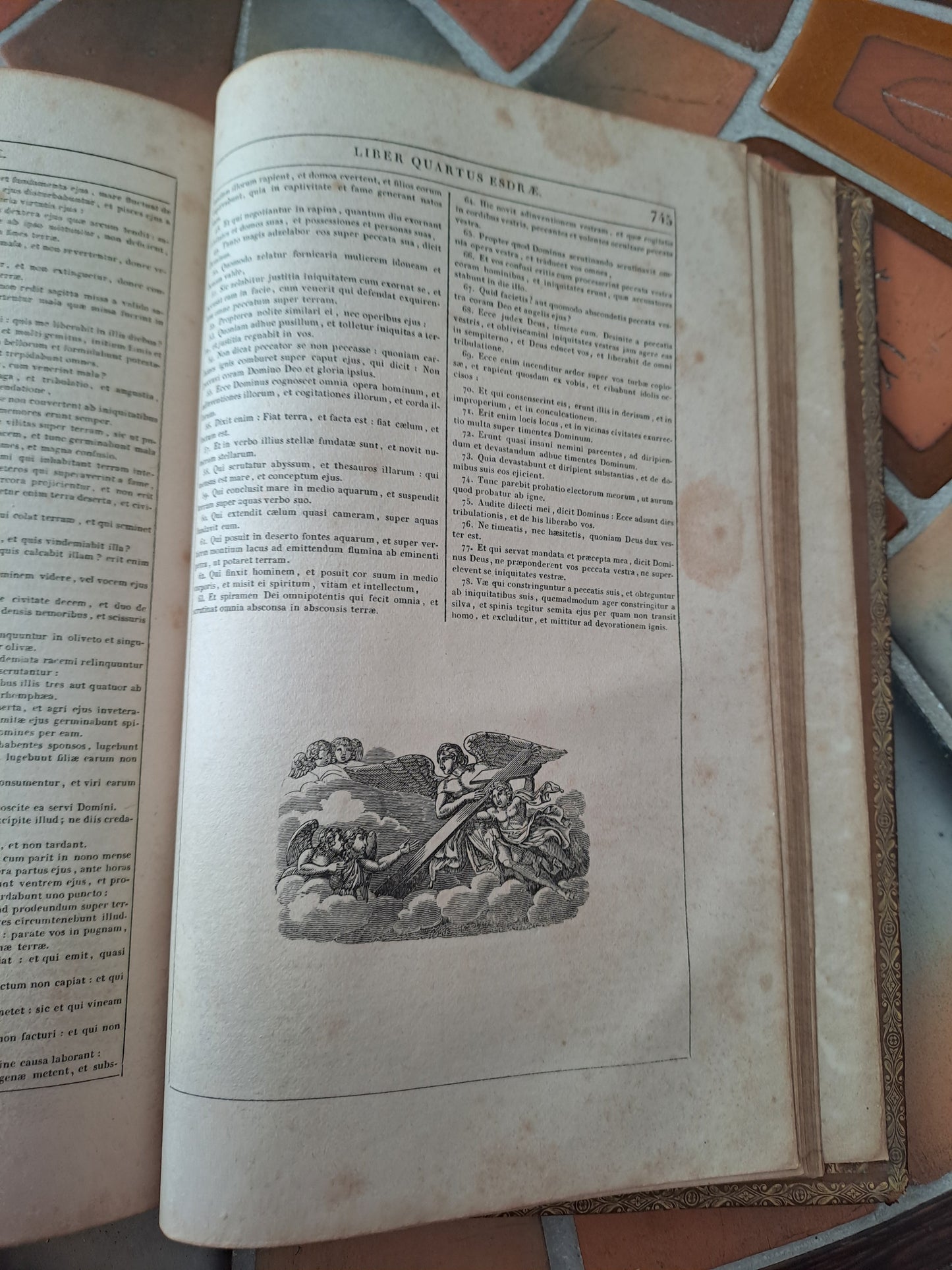 Biblia sacra Vulgate editionis Sixti V pontificus maximi Jessu recognita Clementis VIII Auctoritate edita. 1827.