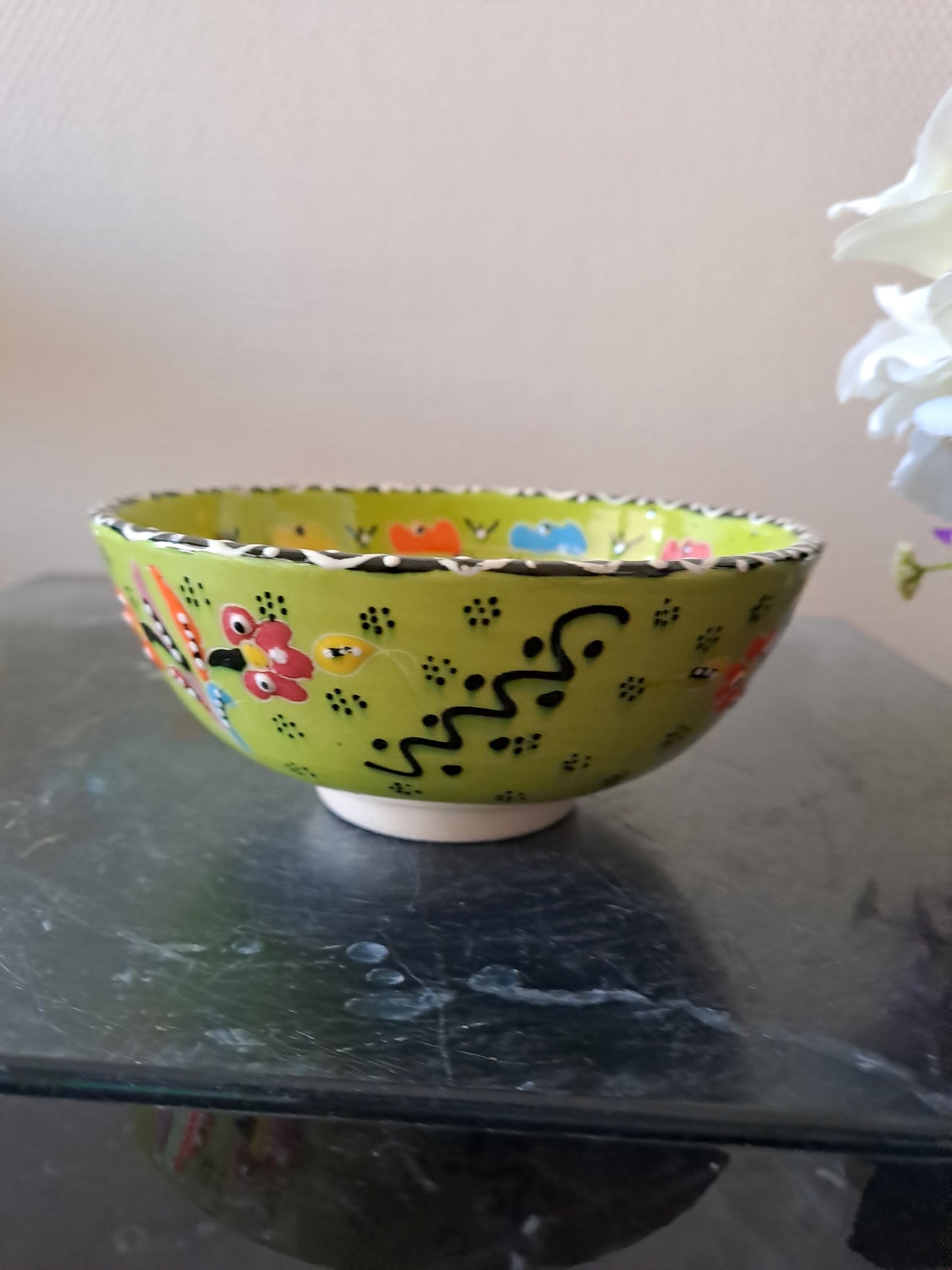 Bol À Riz. Porcelaine.