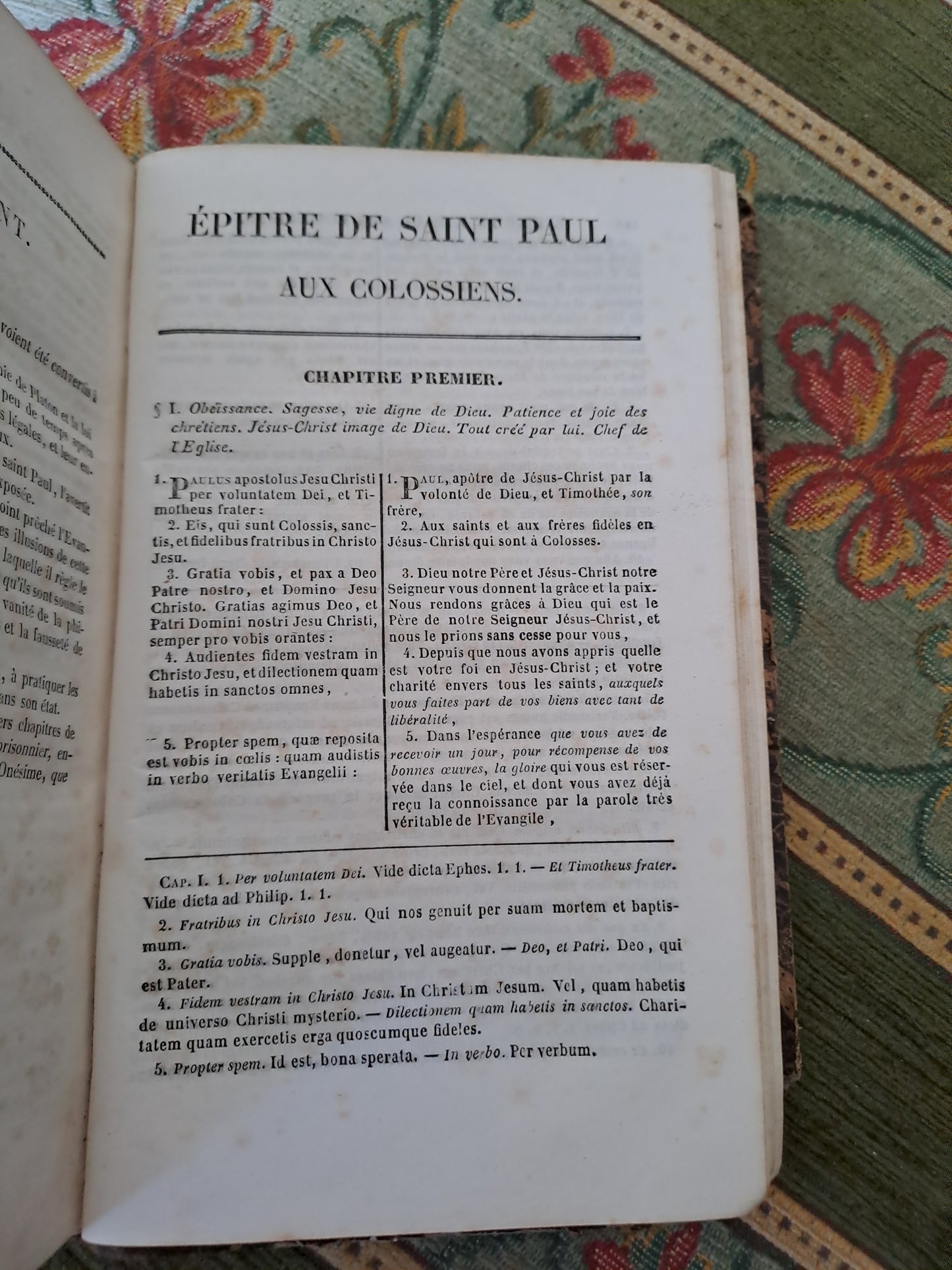Bible T11. 1835. R. P  De Carrières Commentaires De Menochius.