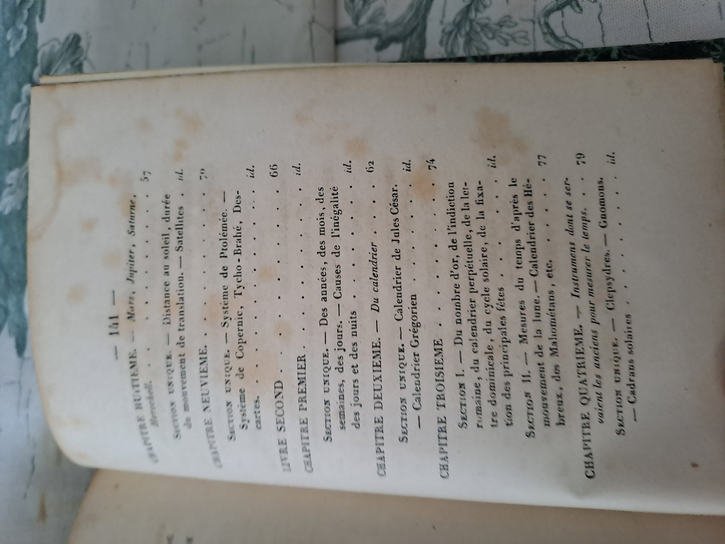 Physique/ astronomie. Nouveau spectacle de la nature ou Dieu et ses œuvres. 1842. Ancien livre vintage catholique.