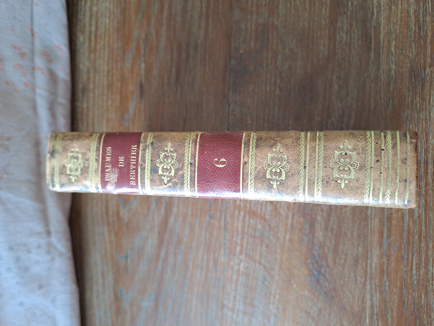 Les psaumes traduits par Berthier. T6. 1807. Ancien livre vintage catholique.