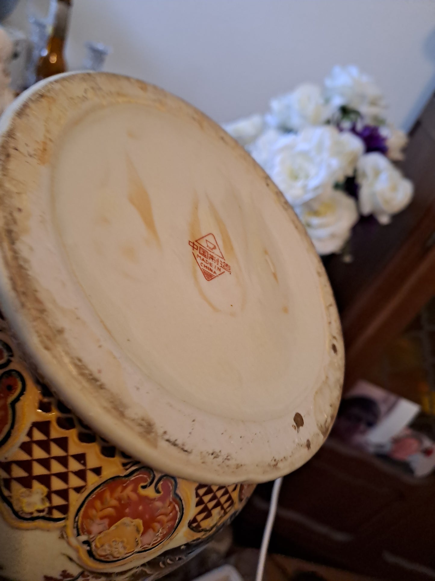 Grand Vase. Satsuma ( dans le goût).