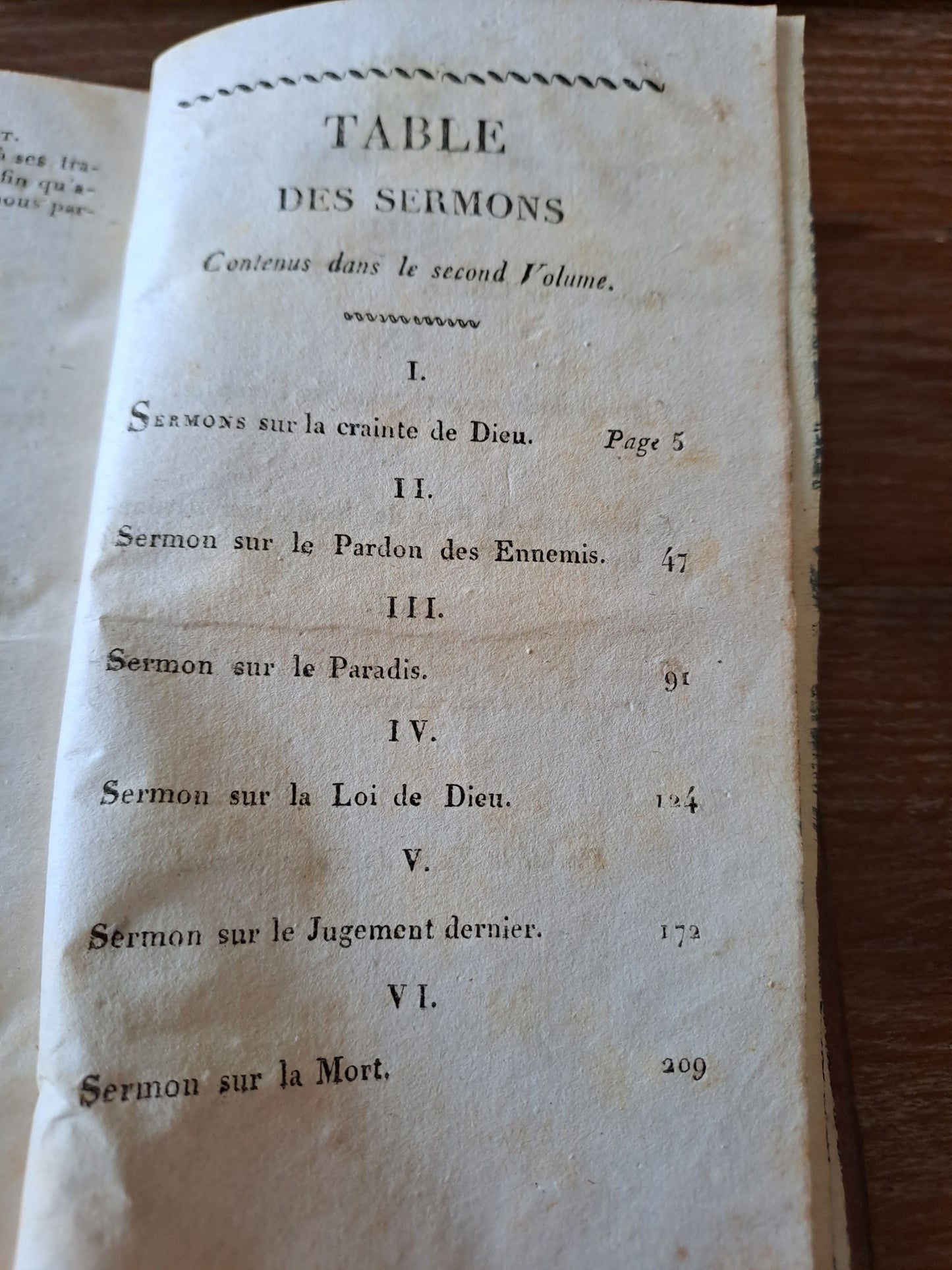 Sermons de l'abbé de Combaceres T2 Prédicateur du Roi 1822 Ancien livre vintage catholique