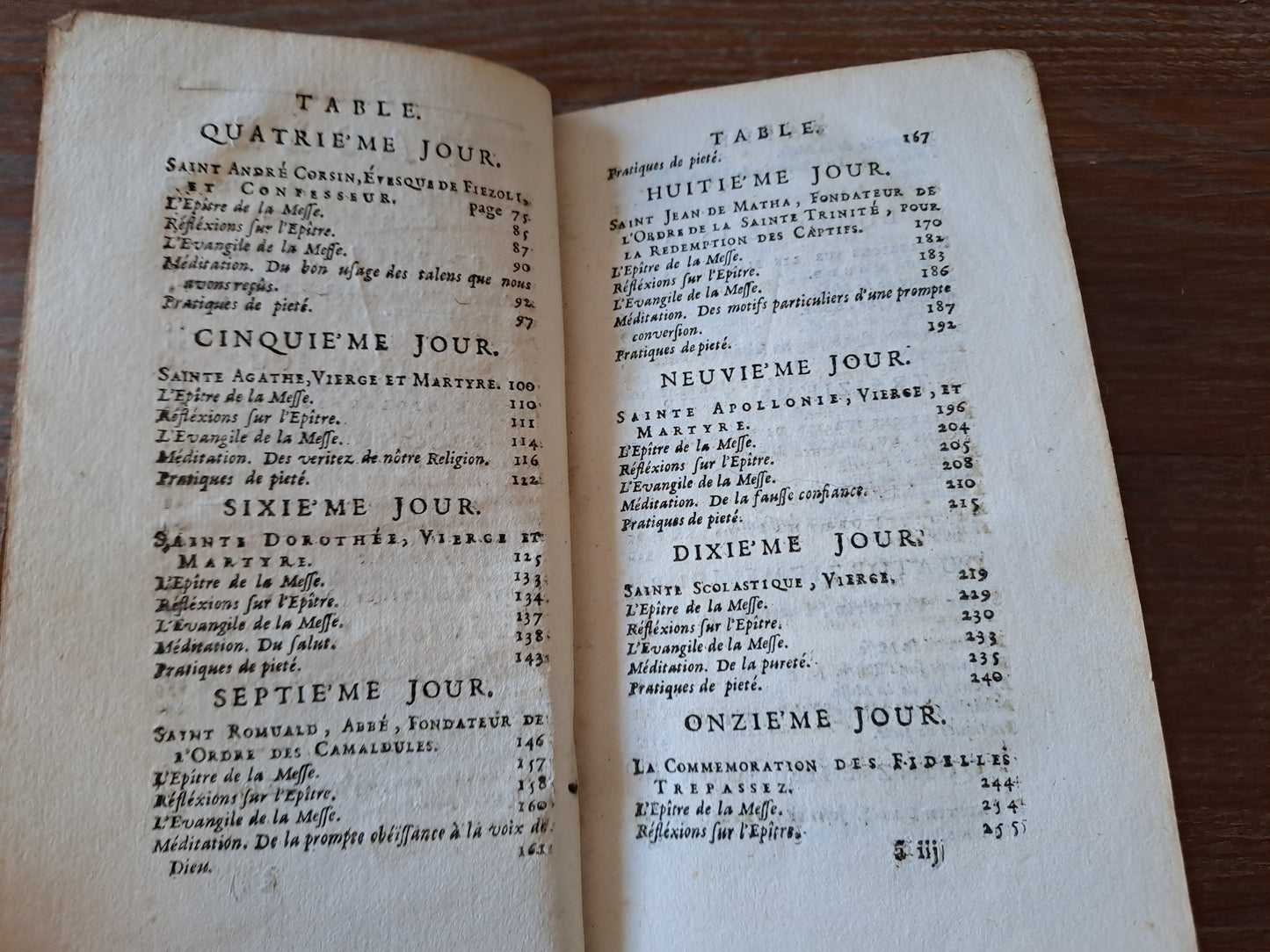 Année chretienne. Février. Exercices de piété pour tous les jours. 1713.