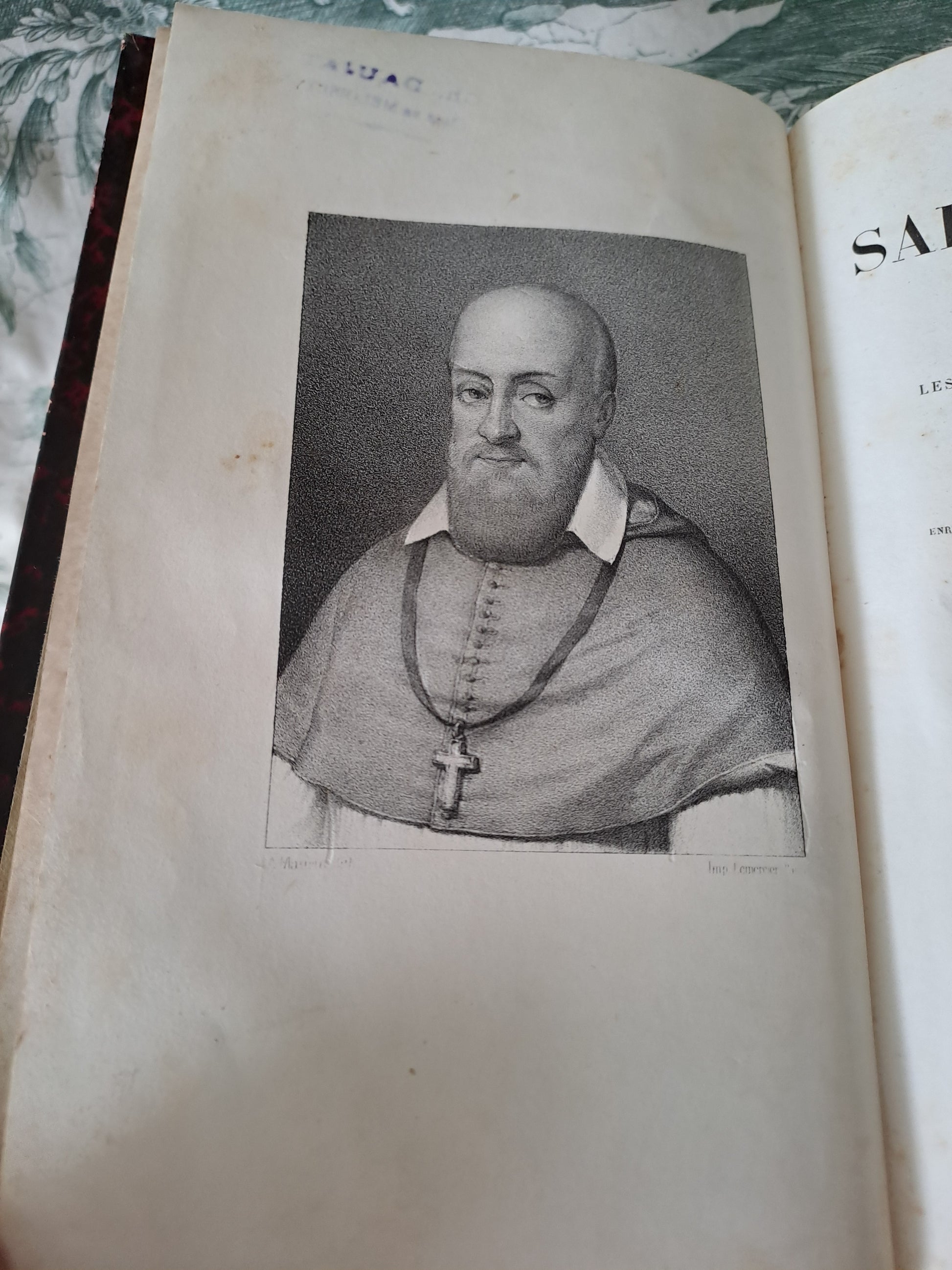 Vie de Saint François de Sales. 1856. Tome 1.