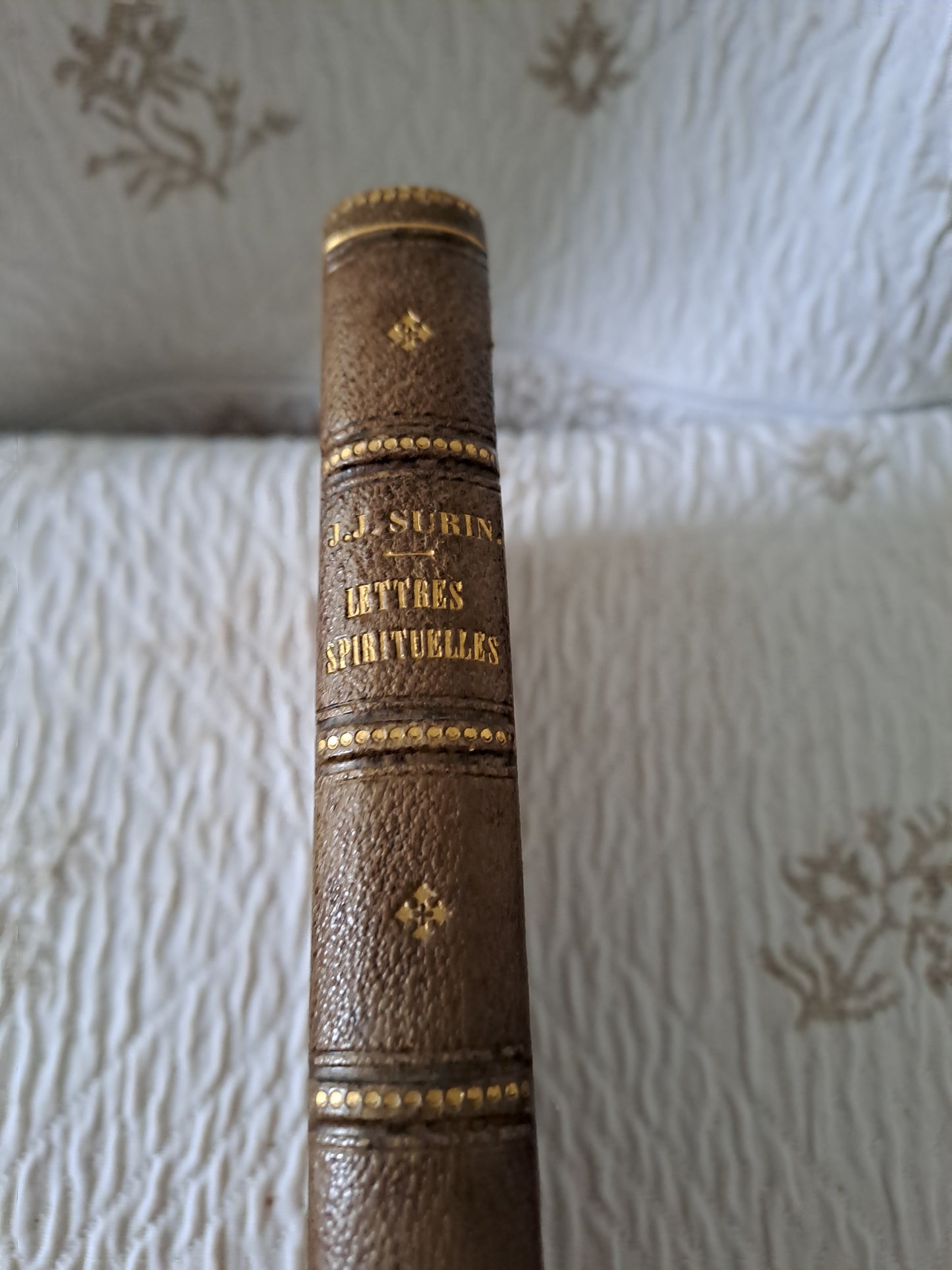 Livre. Lettres spirituelles Tome 2. Par le Révérend Père J.  J. Surin. 1843.