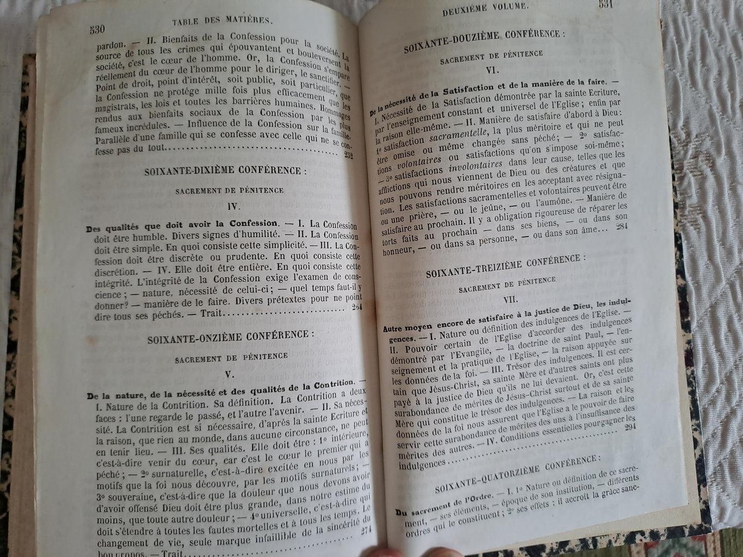 Cours et conférences sur la religion et les dogmes. Abbé Rua. T2. 1881. Ancien livre vintage catholique.