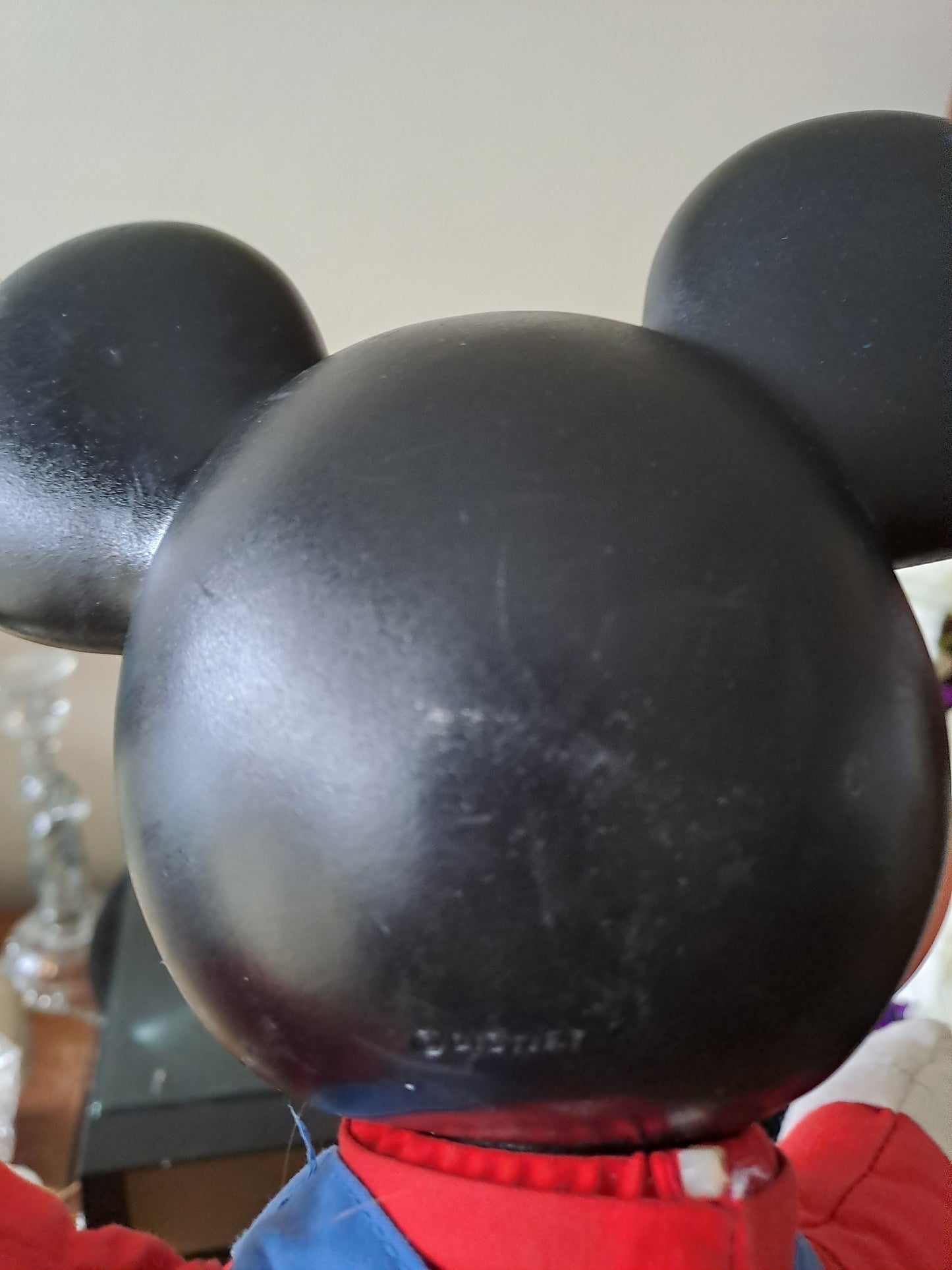 Disney. Mickey Mouse. Vintage. Matel. 37 cm X 18 cm.