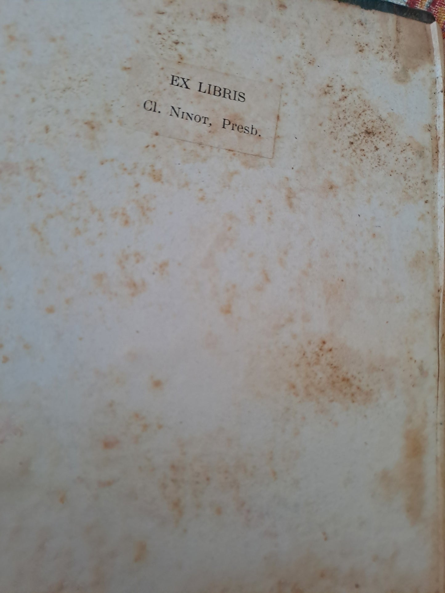 Bible par Révérend Père De Carrière commentaire de Menochius. 1854.