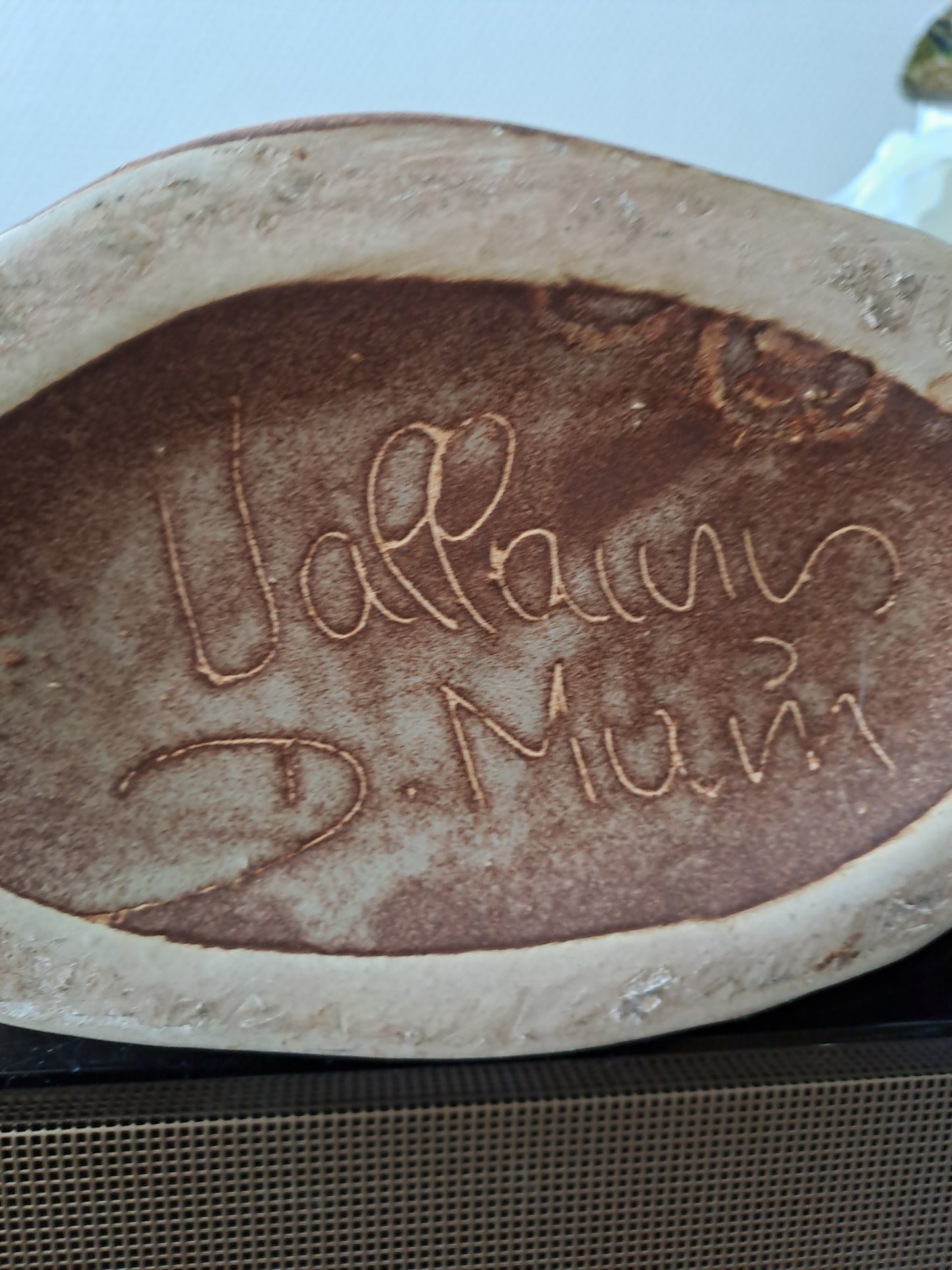 Vase Vallauris marqué et signé.